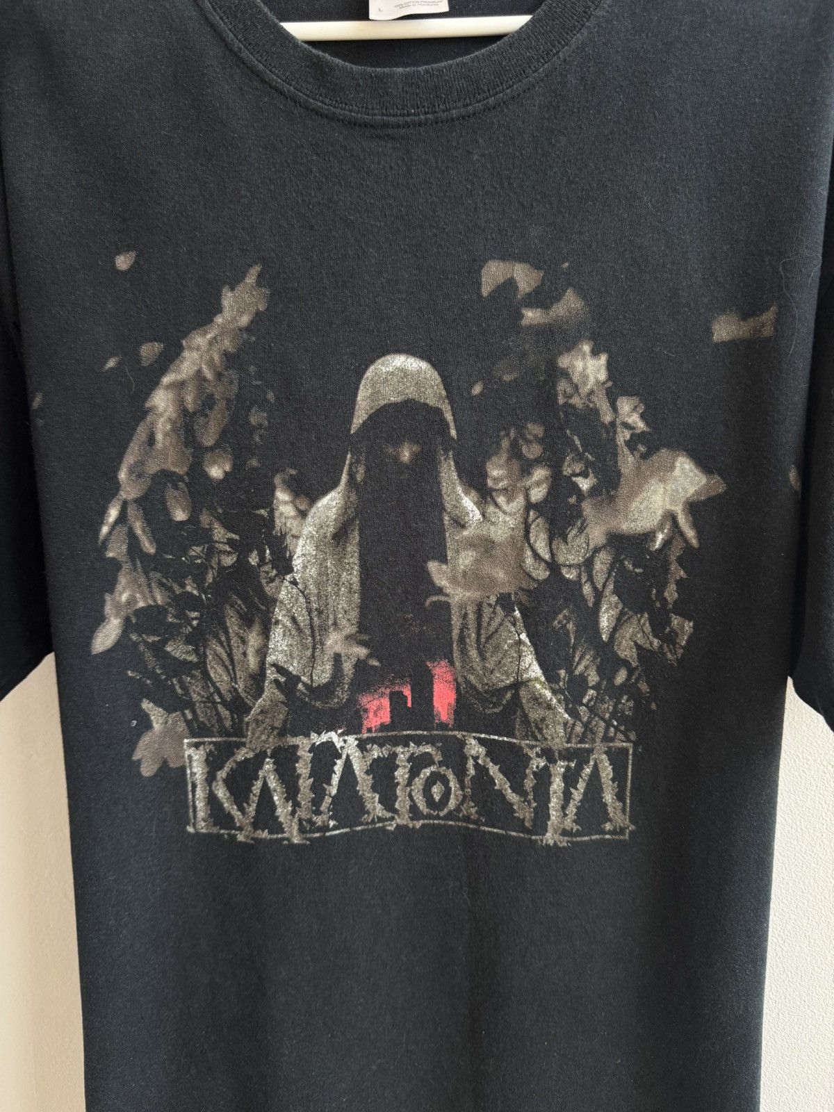 Vintage Vintage Katatonia Nigt Is the new Day Band Metal T Shirt Tee Size US L / EU 52-54 / 3 - 3 Thumbnail