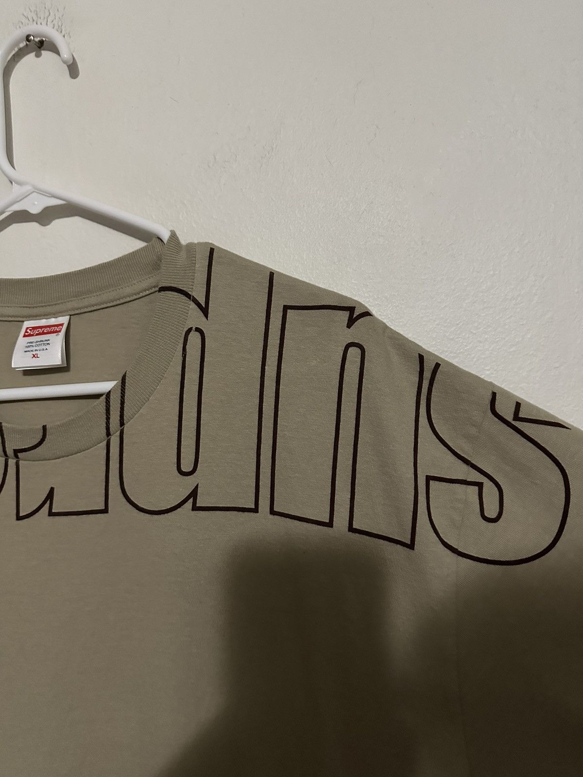 Supreme Supreme Upside Down Tee Size US XL / EU 56 / 4 - 4 Thumbnail