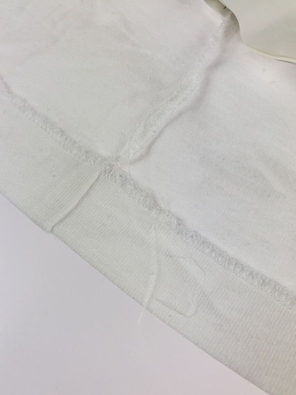 Comme des Garcons Short Sleeve Front Printed Cotton Tshirt White Size US L / EU 52-54 / 3 - 10 Thumbnail