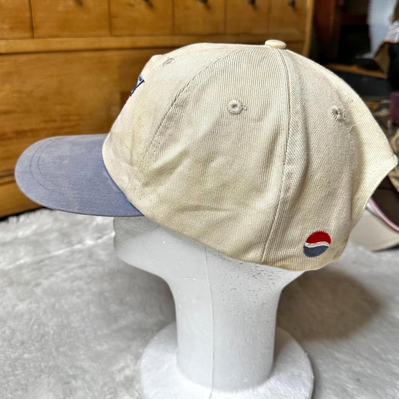 Pepsi × Vintage Vintage 90s Pepsi Strapback Hat Adjustable Unisex Retro Size ONE SIZE - 5 Thumbnail