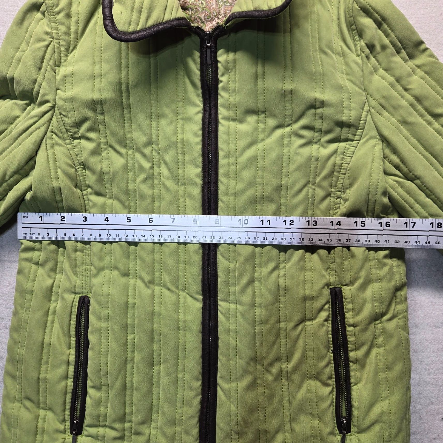 Charter Club Charter Club Solid Green Jacket Coat Full Zip Up Long Sleeve Pockets Women's S Small Size S / US 4 / IT 40 - 5 Thumbnail