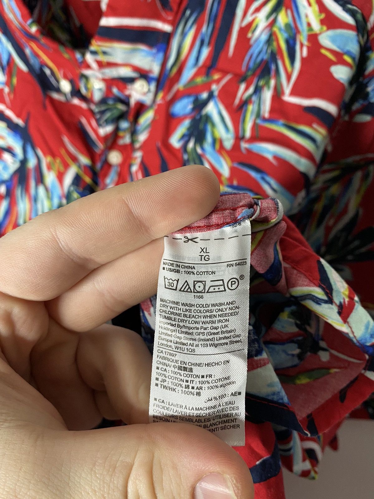 Other 🌴Gap Hawaiian Shirt Polo Short Sleeve Multicoloured🌴 Size US XL / EU 56 / 4 - 6 Thumbnail