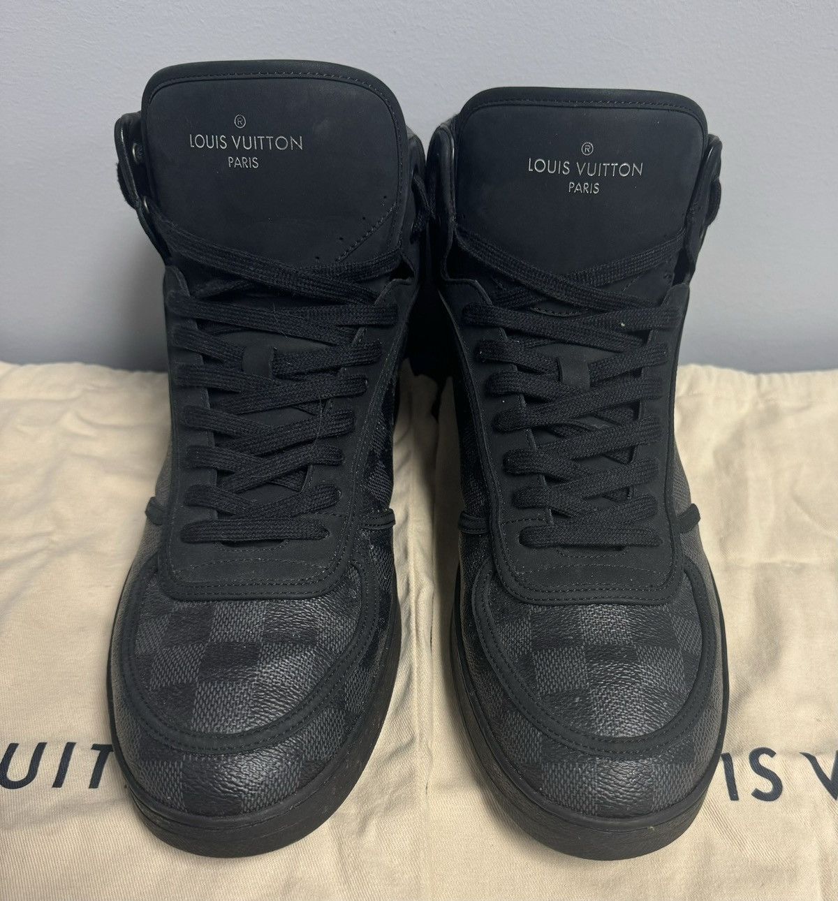 Louis Vuitton Louis Vuitton High Top Sneakers Size US 9.5 / EU 42-43 - 3 Thumbnail