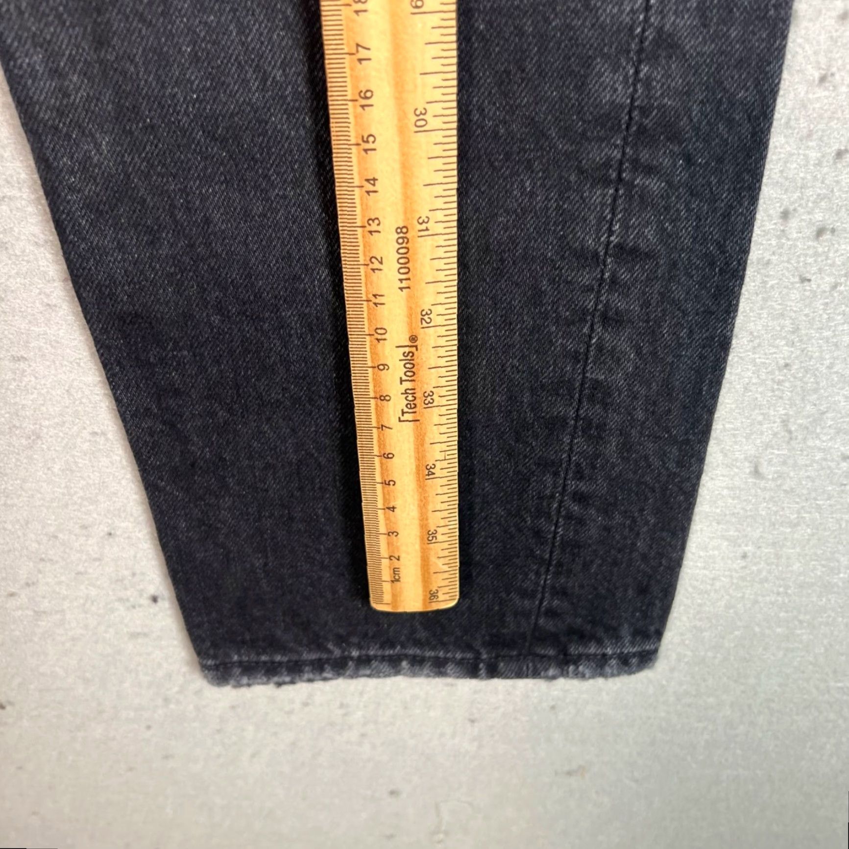 Edwin Edwin Womens 24 Black Denim Skinny Jeans 100% Cotton Distressed NEW! Jeans Women Size 24 Distressed Black Denim Skinny 28" Inseam Mens? Size 42" / US 20 - 7 Thumbnail
