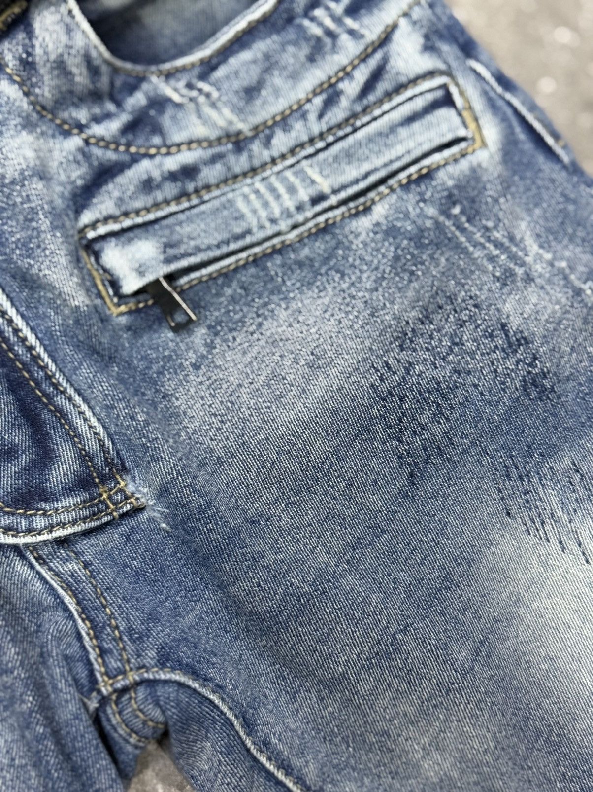 In The Attic In the attic homme denim biker pants Size US 30 / EU 46 - 11 Thumbnail