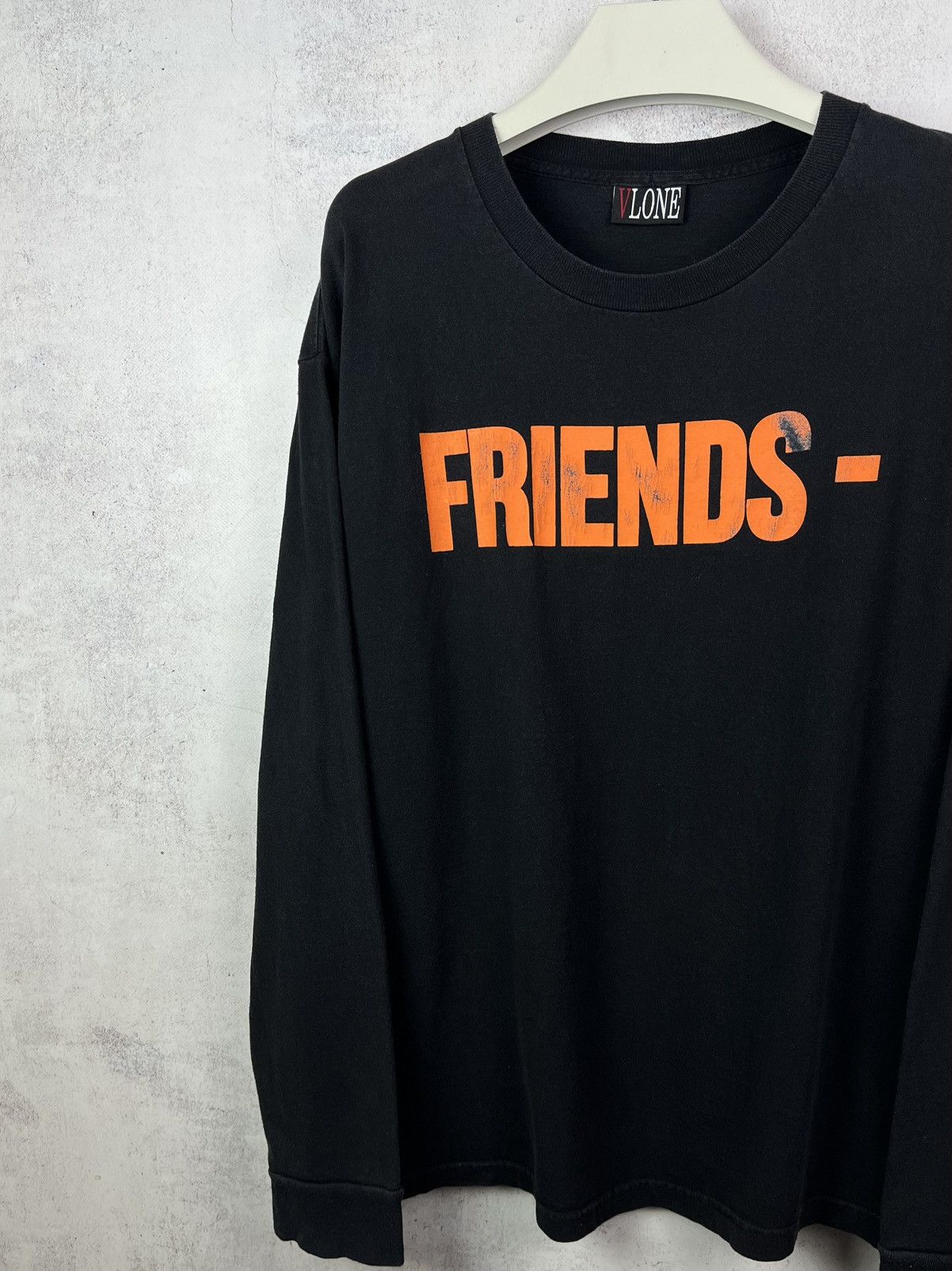 Vlone Vintage Vlone Friends Long-sleeve Shirt Rare Retro Hype Y2K Size US XXL / EU 58 / 5 - 2 Thumbnail