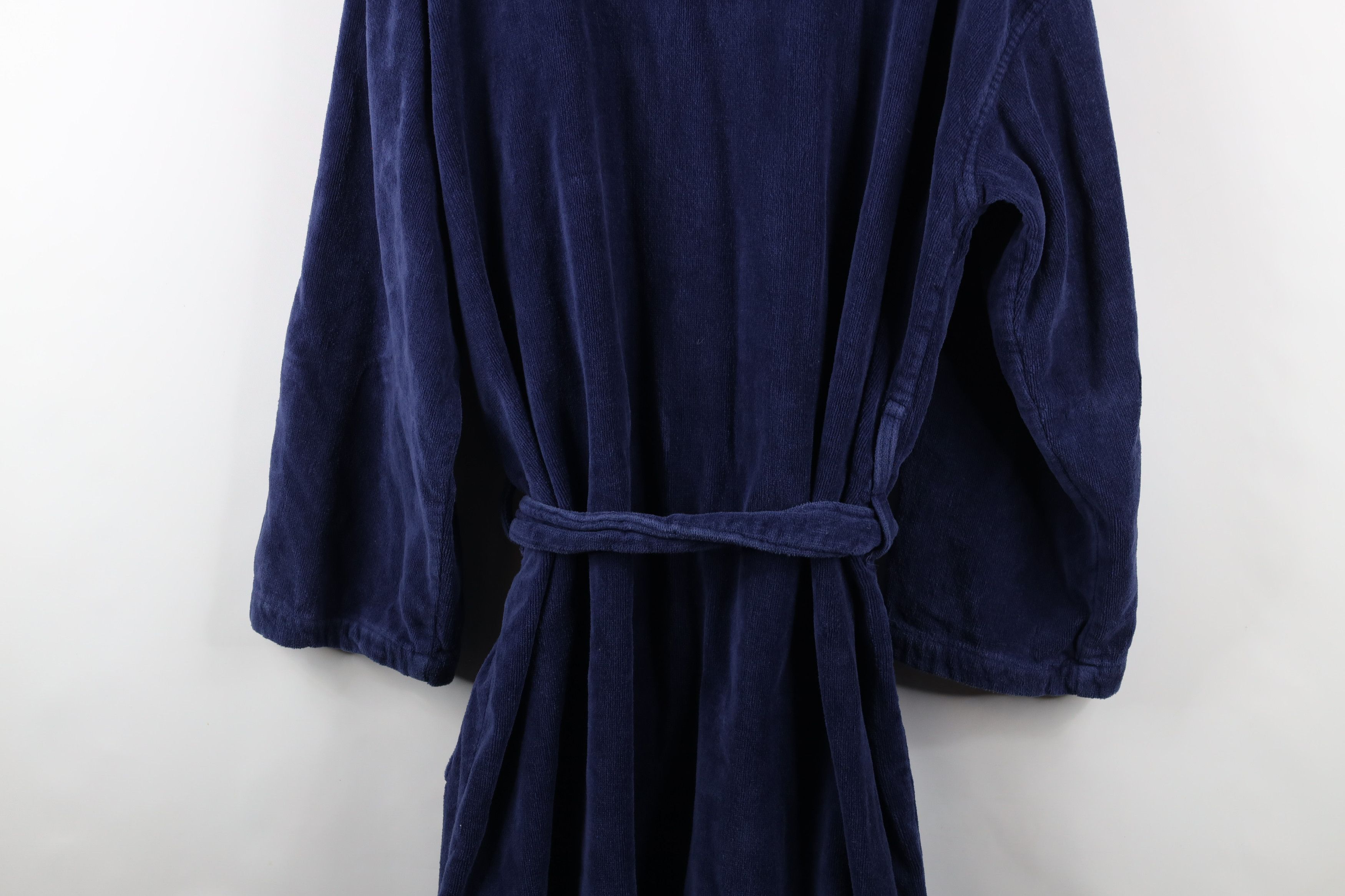 Polo Ralph Lauren Vintage 90s Ralph Lauren Faded Heavy Belted Bath Robe Size US M / EU 48-50 / 2 - 19 Thumbnail