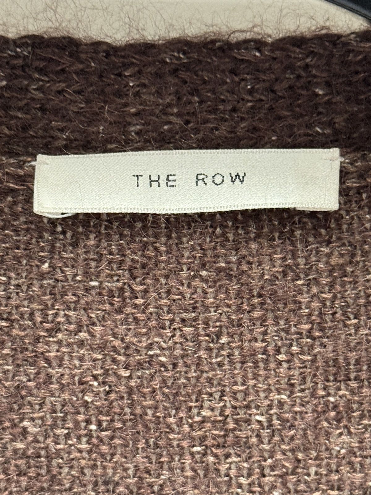 The Row The Row Brown Howser Cardigan in Silk and Mohair size Large Size US L / EU 52-54 / 3 - 6 Thumbnail