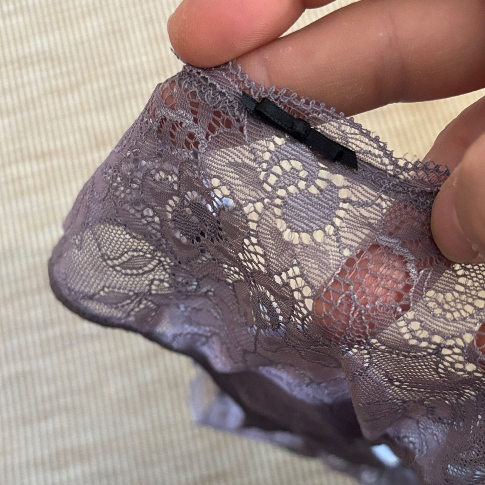 La Perla NWT Malizia by La Perla Lavender Lace Panties size M or 3 Size ONE SIZE - 3 Thumbnail