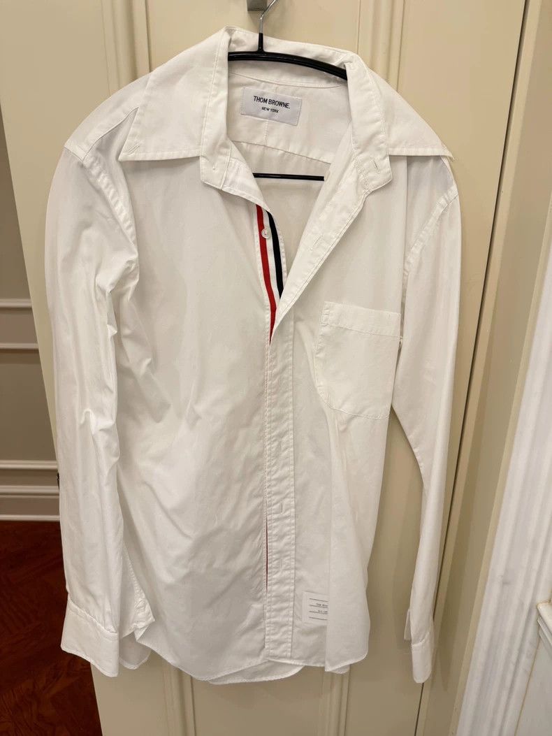 Thom Browne Thom Browne Classic white shirt Size US S / EU 44-46 / 1 - 1 Thumbnail