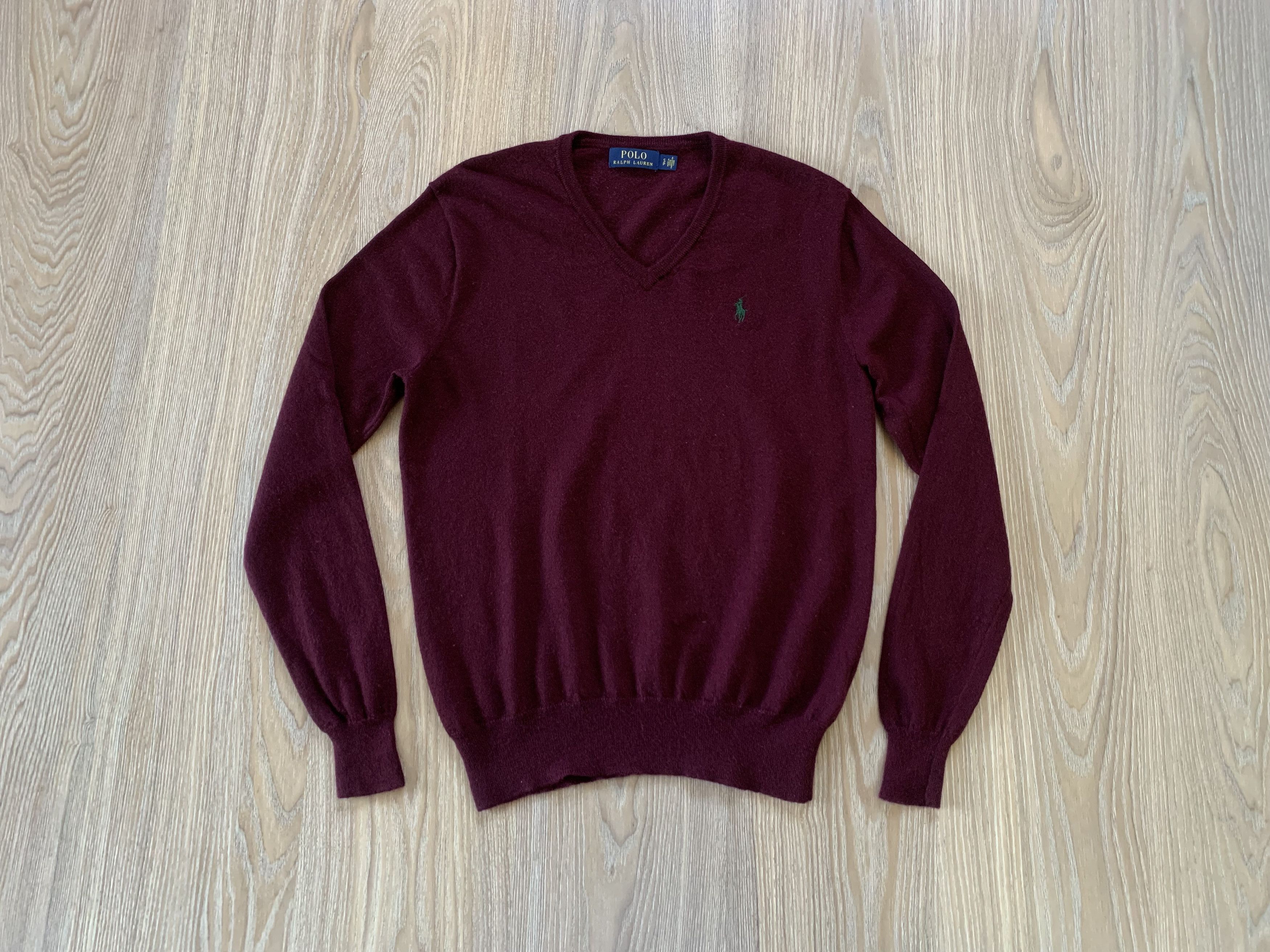 Polo Ralph Lauren Polo Ralph Lauren Wool Merino Pullover Sweater Size US S / EU 44-46 / 1 - 1 Thumbnail