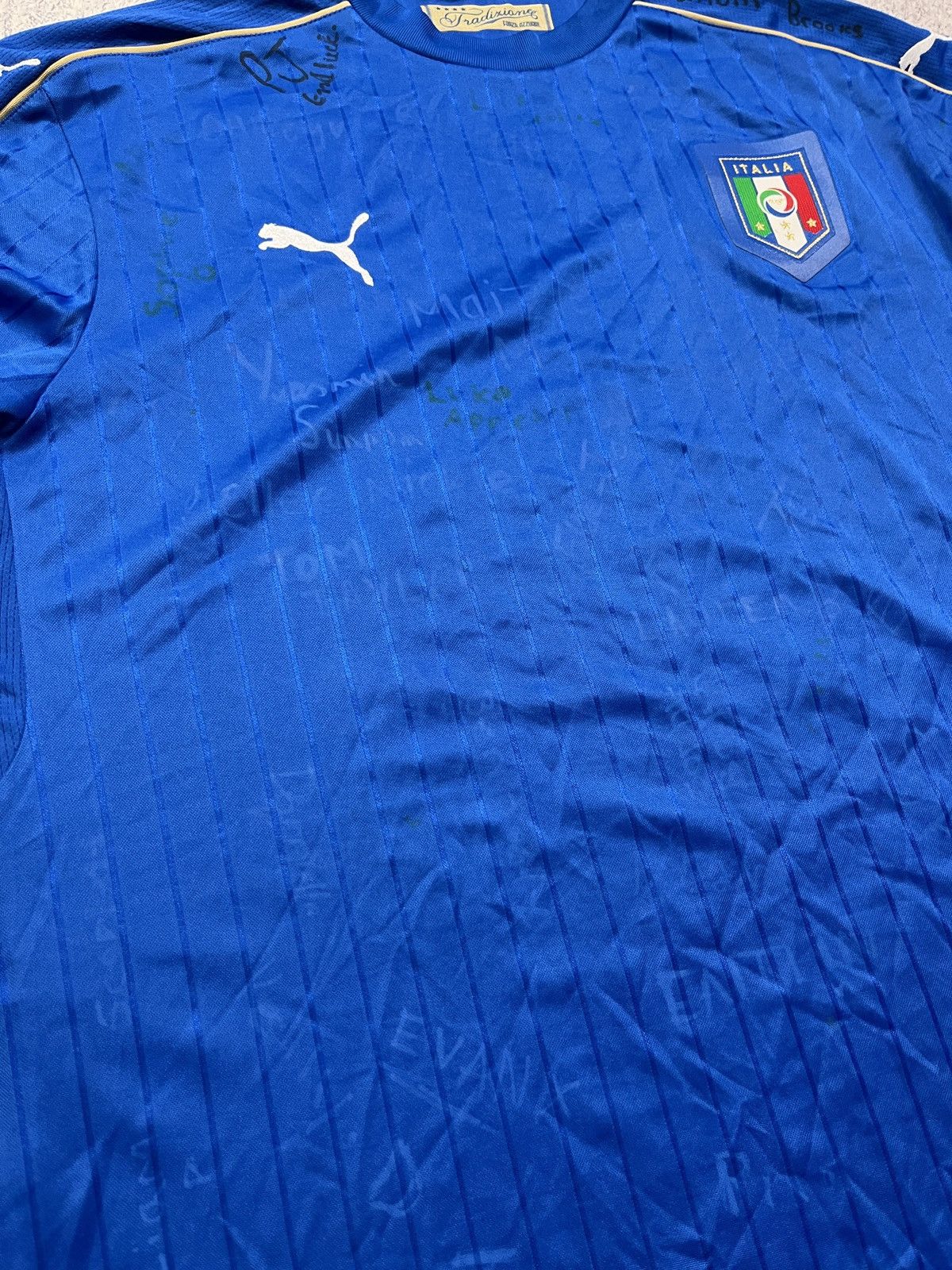 Puma Puma Italy 2016/17 Soccer Jersey Longsleeve Blokecore Shirt Size US XXL / EU 58 / 5 - 9 Thumbnail