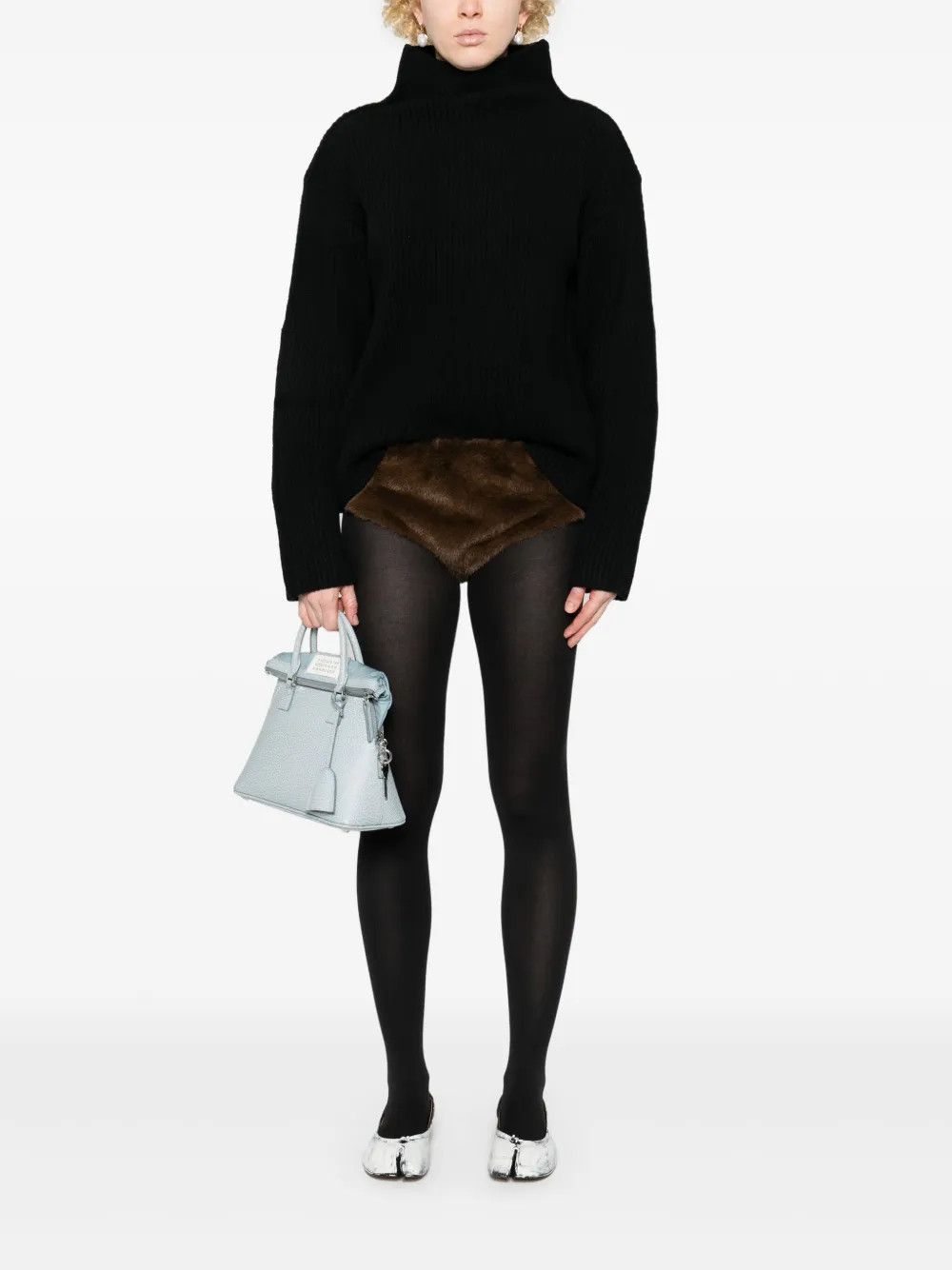 Marni o1y1125 Turtleneck Sweater in Black Size XS / US 0-2 / IT 36-38 - 5 Thumbnail
