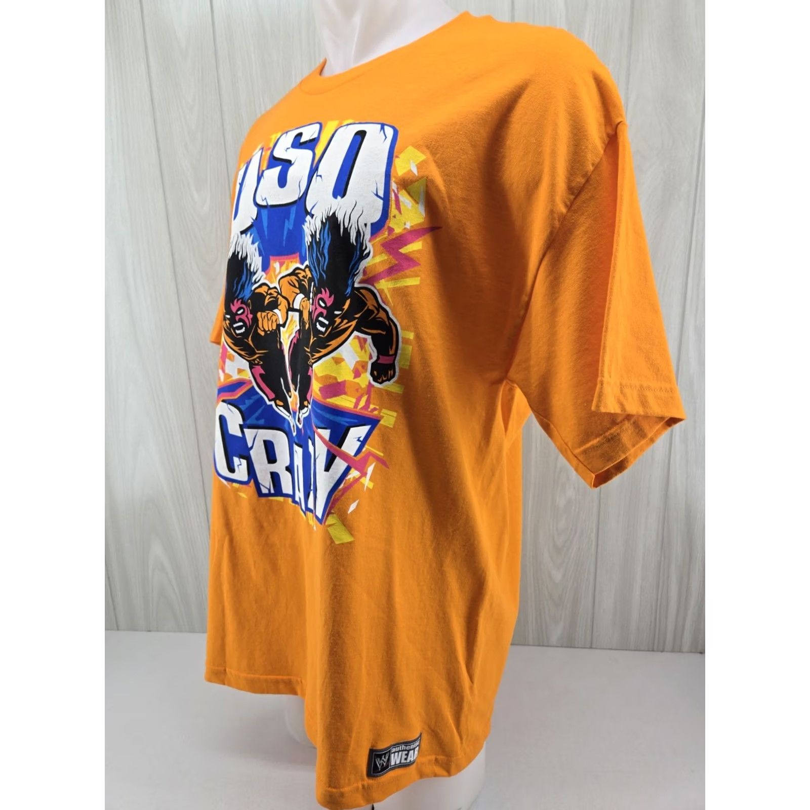 Vintage WWE The Usos T Shirt Usos Crazy Jey Uso Jimmy Uso Orange XL Shirt Men Regular Short Sleeve Graphic Print 2020-2029 Vintage No Size US XL / EU 56 / 4 - 4 Thumbnail