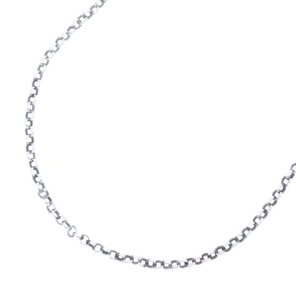 Chrome Hearts R24 Roll Chain Necklace Silver