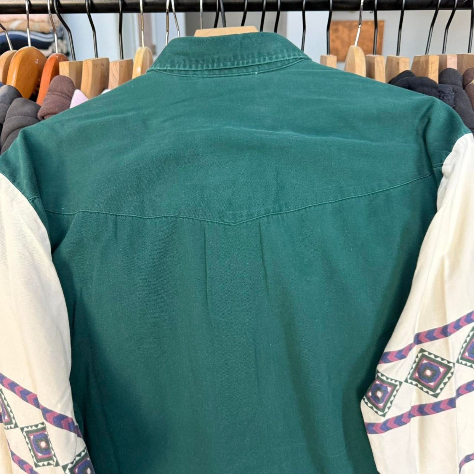 Roper Vintage 90s Roper Button Down Shirt With Aztec Pattern Size US XXL / EU 58 / 5 - 7 Thumbnail