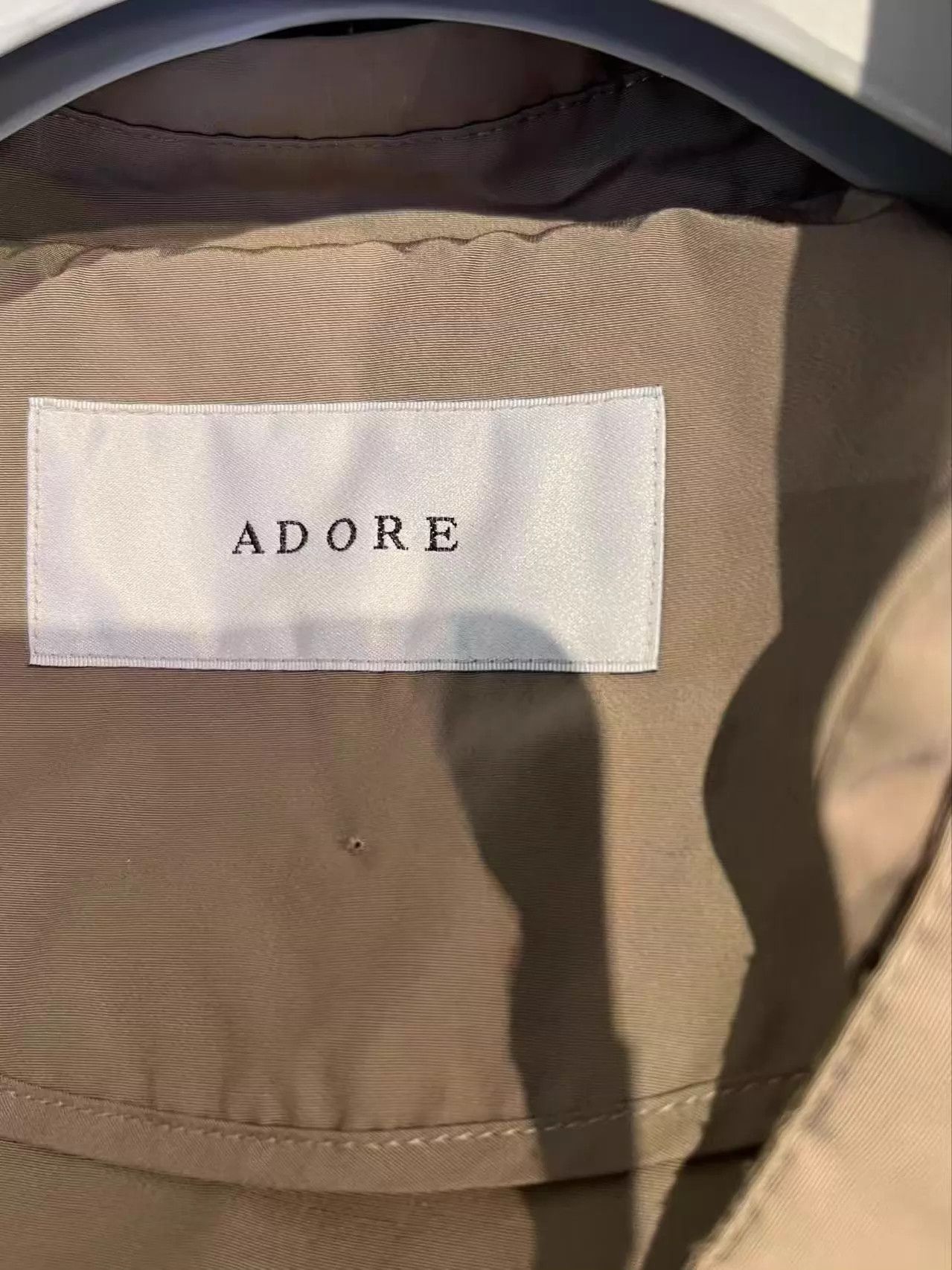 Other ADORE tea brown loose hooded jacket 38 Japan Size XS / US 0-2 / IT 36-38 - 5 Thumbnail