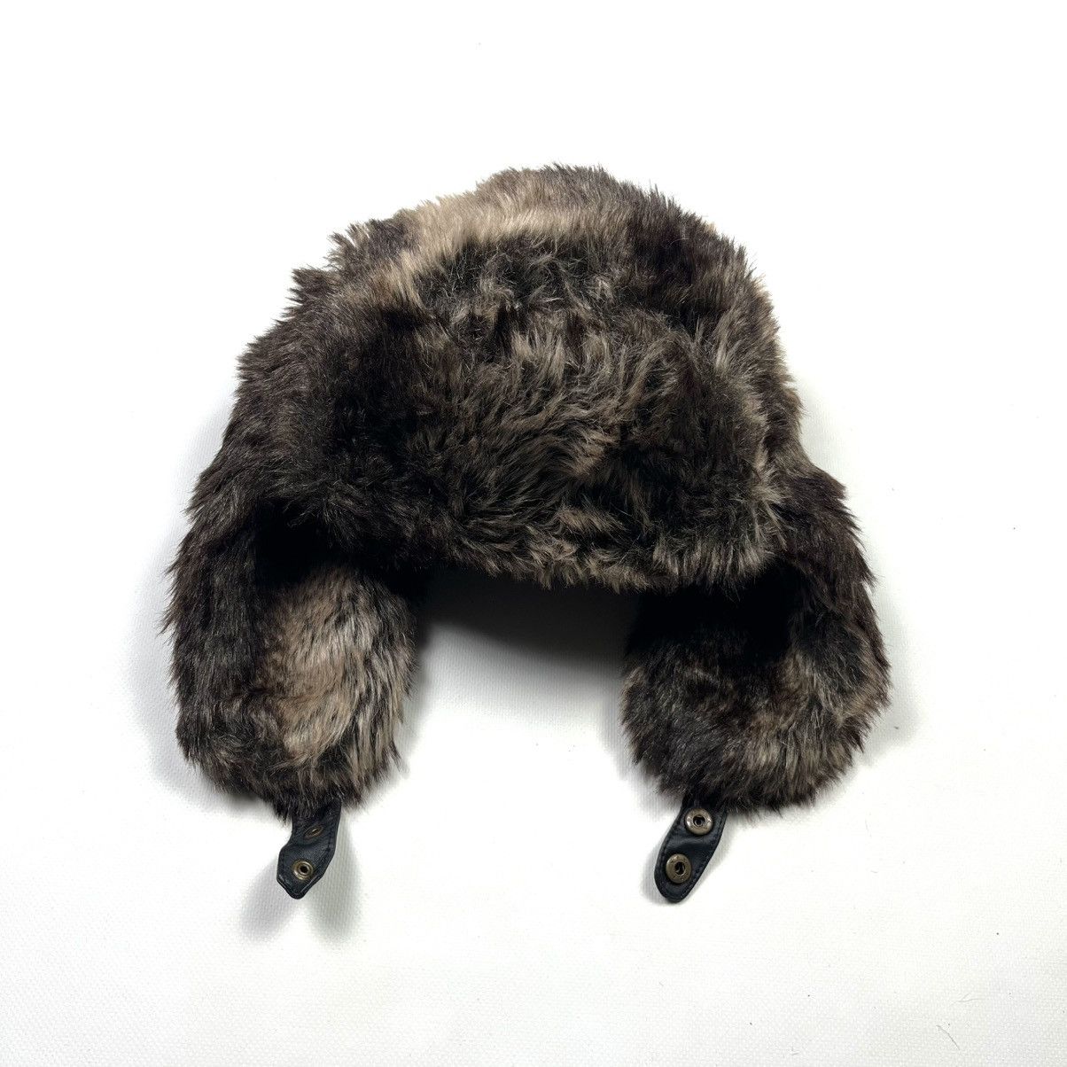 Hysteric Glamour Y2K Faux Fur Ushanka Vintage Fuzzy Warm Trapper Hat Size ONE SIZE - 3 Thumbnail