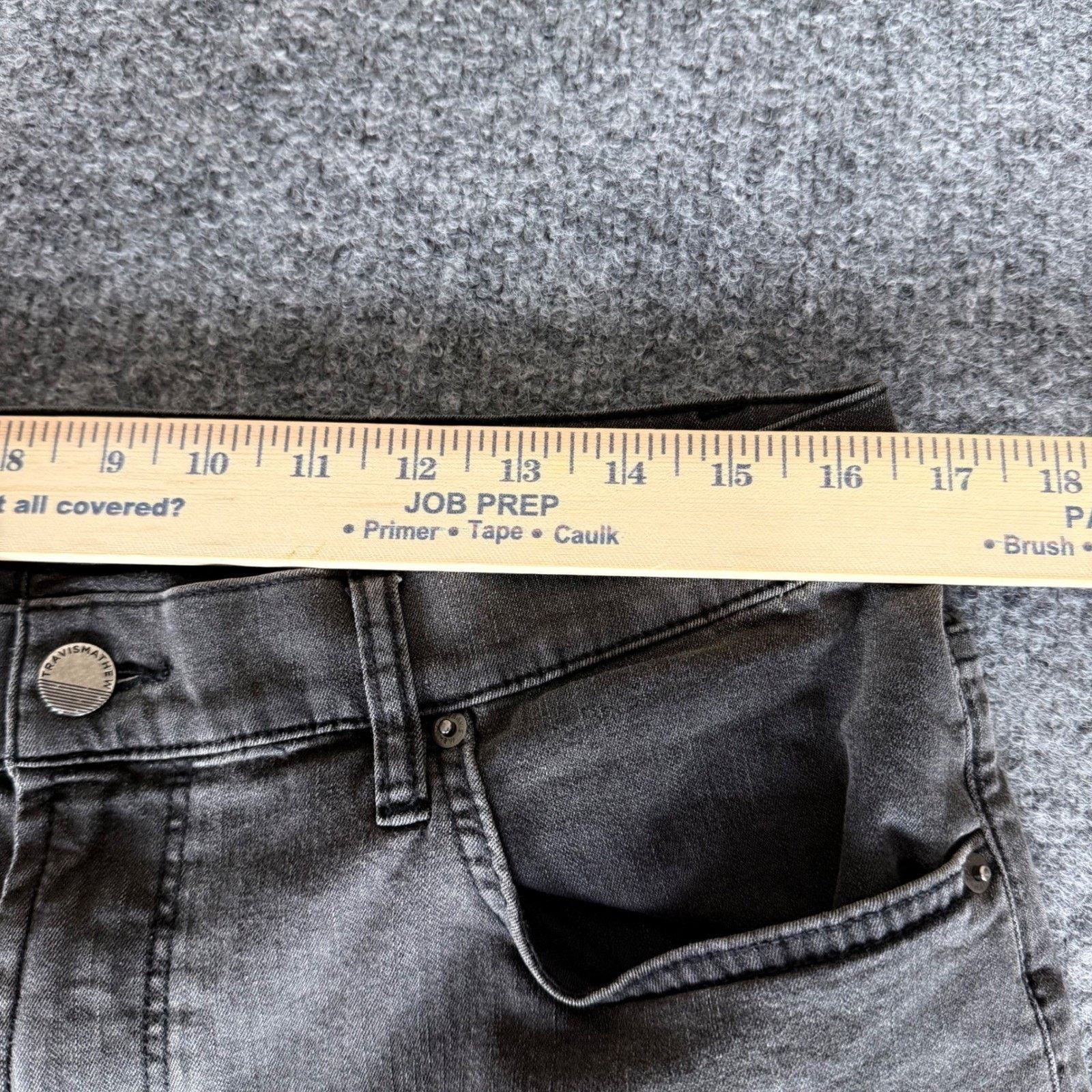 TravisMathew Travis Mathew Legacy Featherweight Jeans Mens 33x25 Denim Size US 33 - 6 Thumbnail