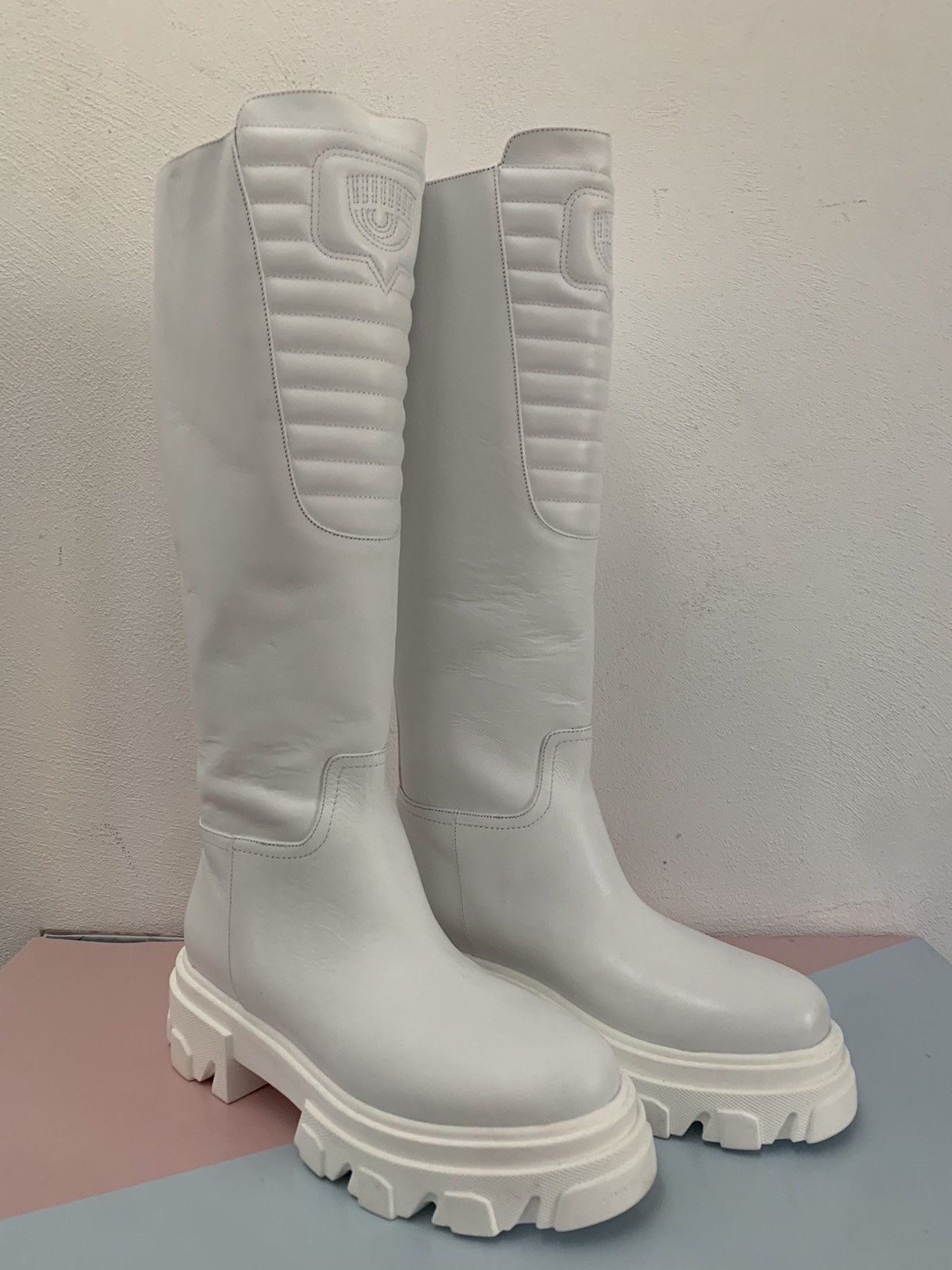Chiara Ferragni Chiara Ferragni Leather Boots Size US 8 / IT 38 - 1 Thumbnail