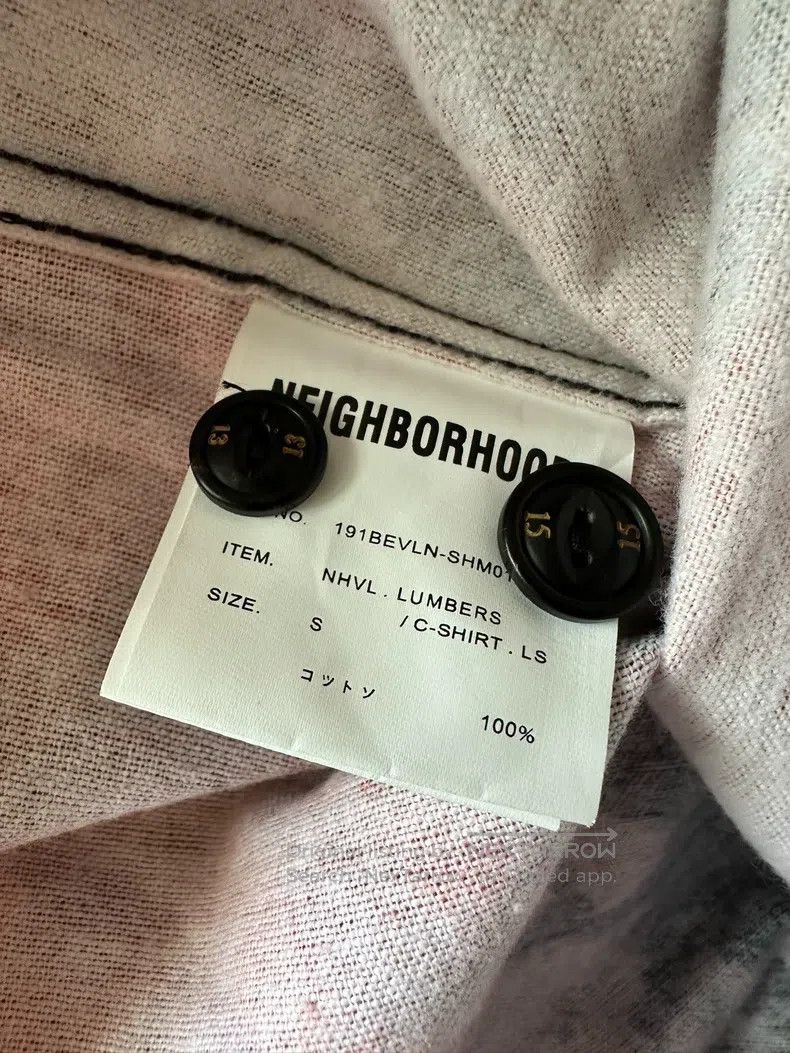 Neighborhood Neighborhood VLONE Co-Branded Flame Shirt Size US S / EU 44-46 / 1 - 6 Thumbnail