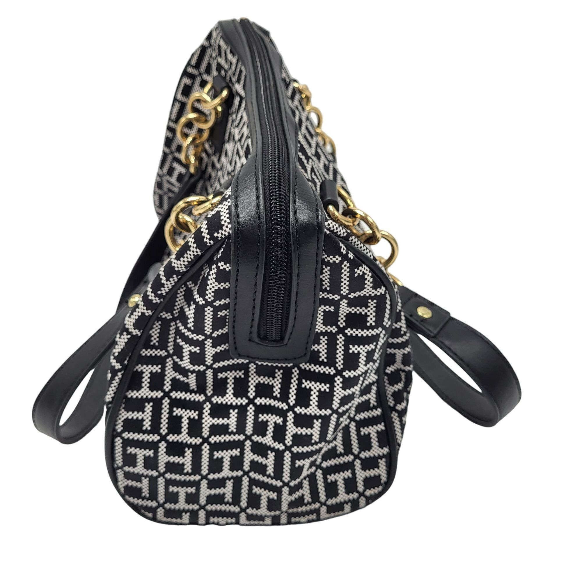 Tommy Hilfiger Tommy Hilfinger Signature Handbag Shoulderbag Purse Black Size ONE SIZE - 5 Thumbnail