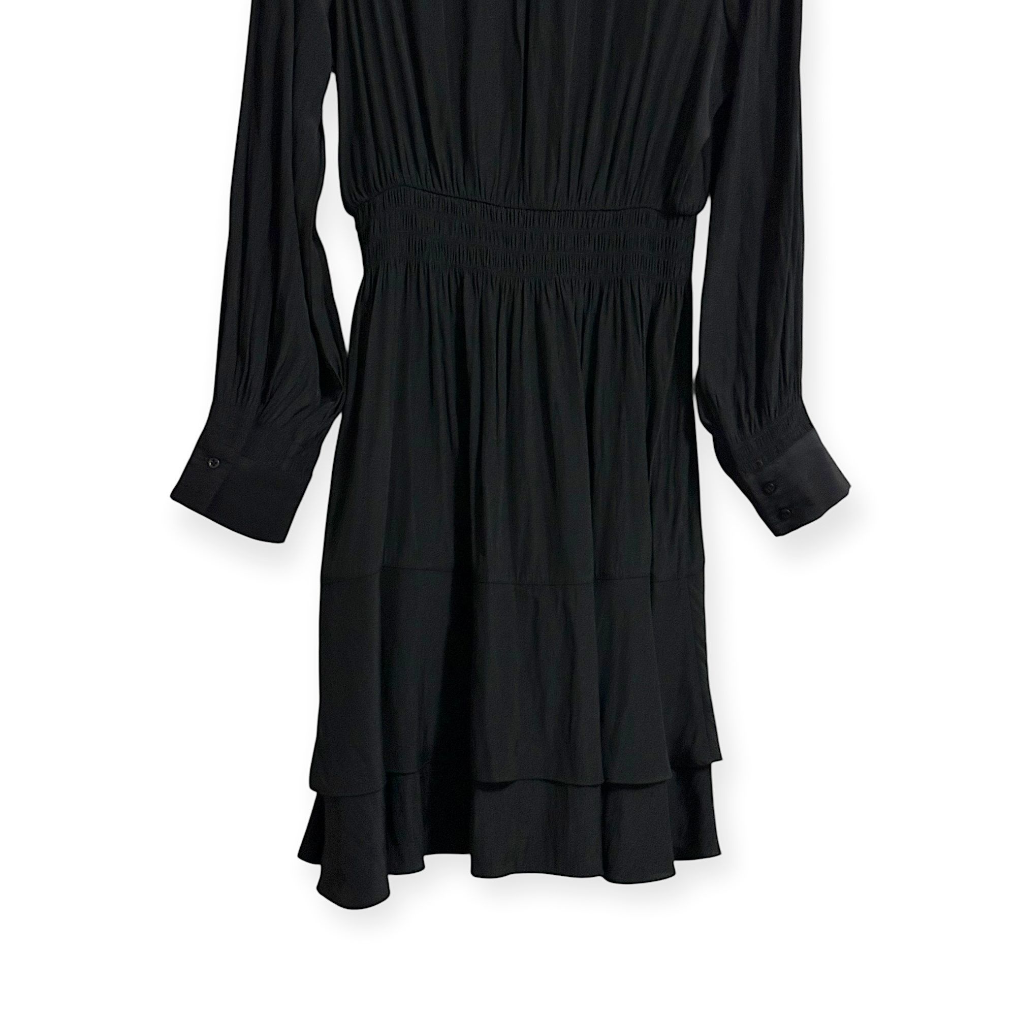 Brochu Walker Brochu Walker The Olivia Smocked Dress, Black Onyx, Size M, Size M / US 6-8 / IT 42-44 - 12 Thumbnail
