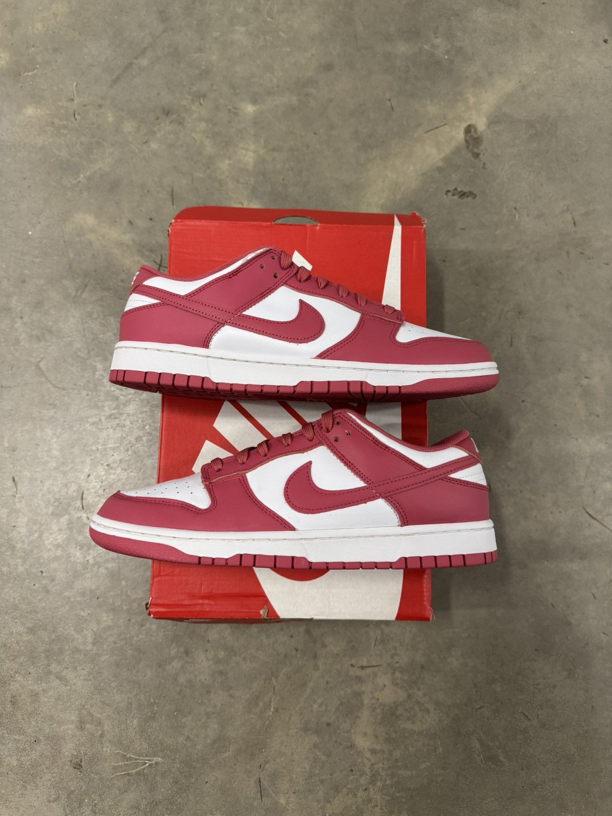 Nike Nike Dunk Low WMNS Archeo Pink Size 12W Size US 12 / IT 42 - 2 Thumbnail