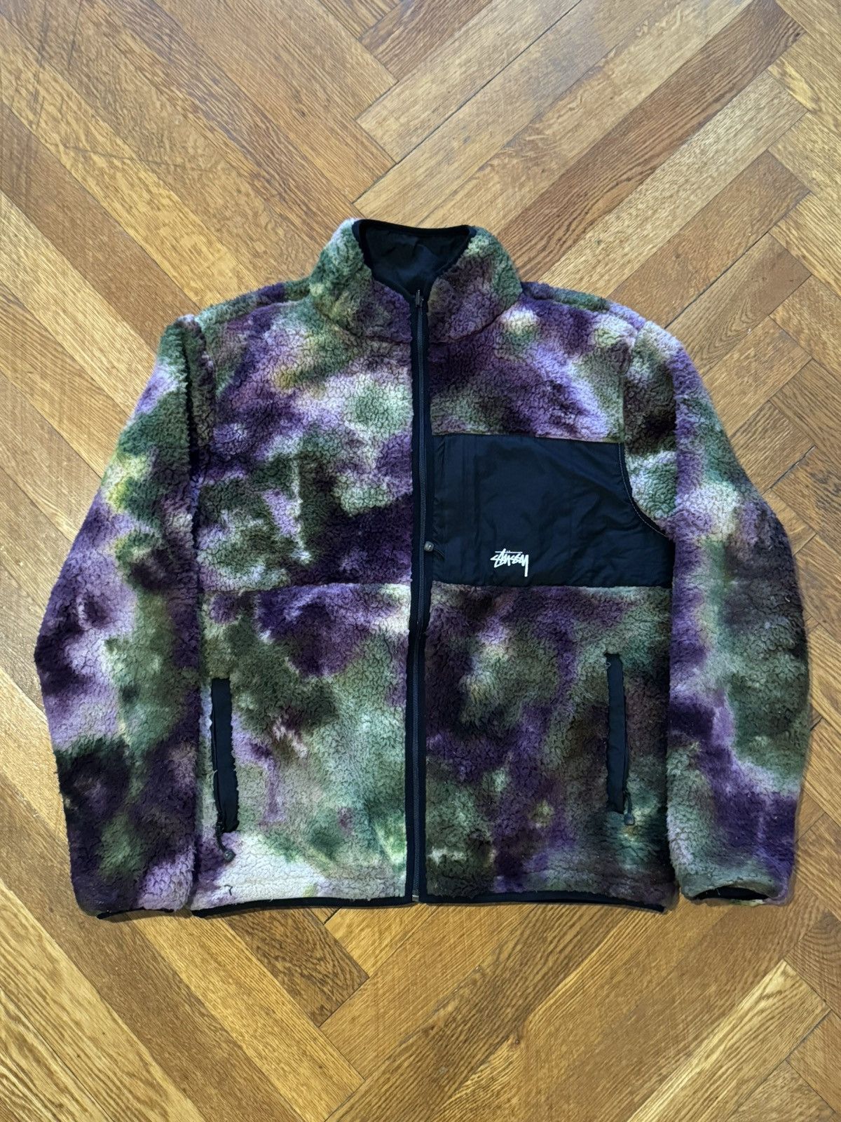 Stussy Reversible Micro Fleece Jacket
