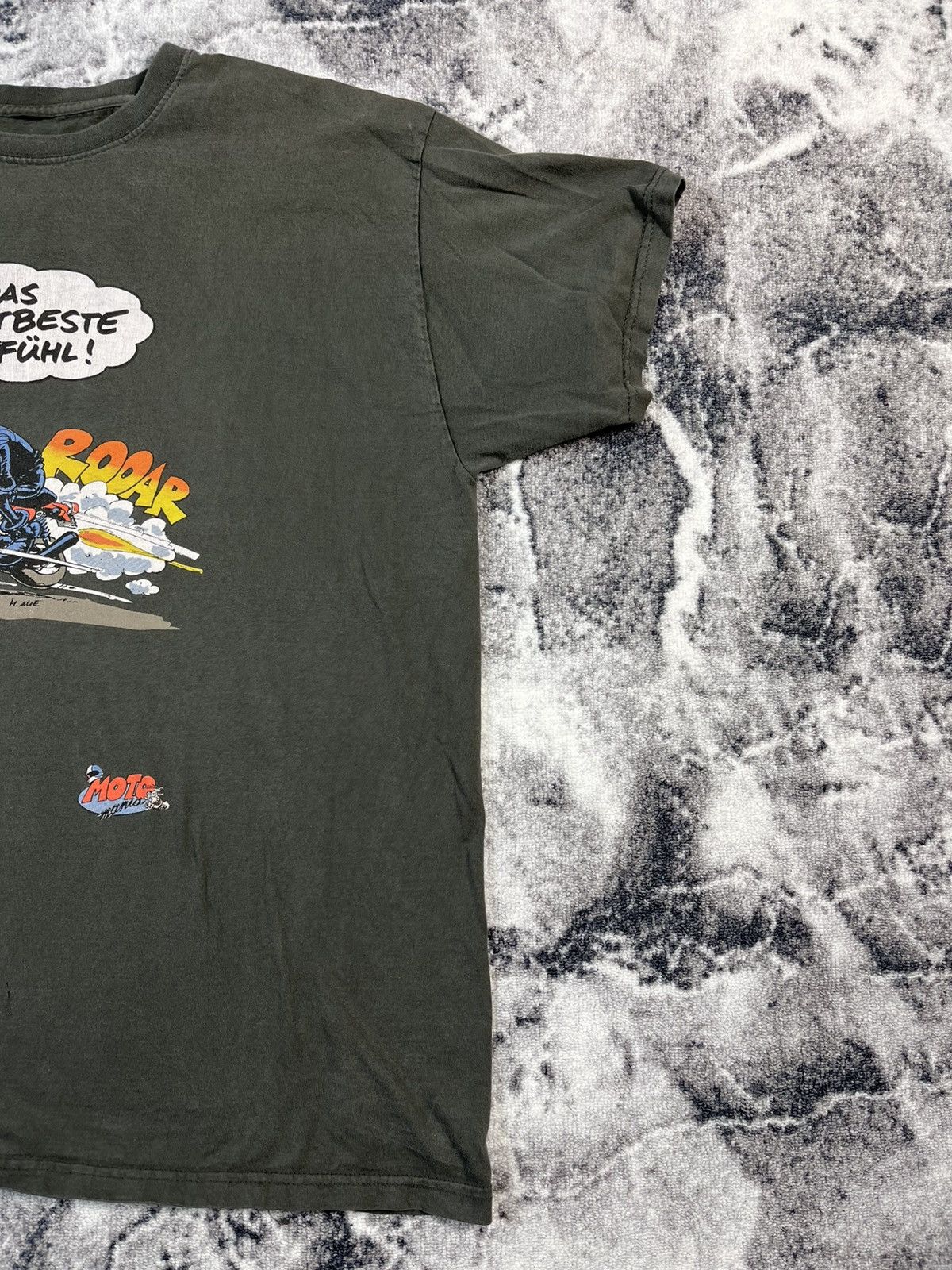 Band Tees Vintage Moto Roar Motorcycle Graphic Tee Oversize Size US L / EU 52-54 / 3 - 3 Thumbnail