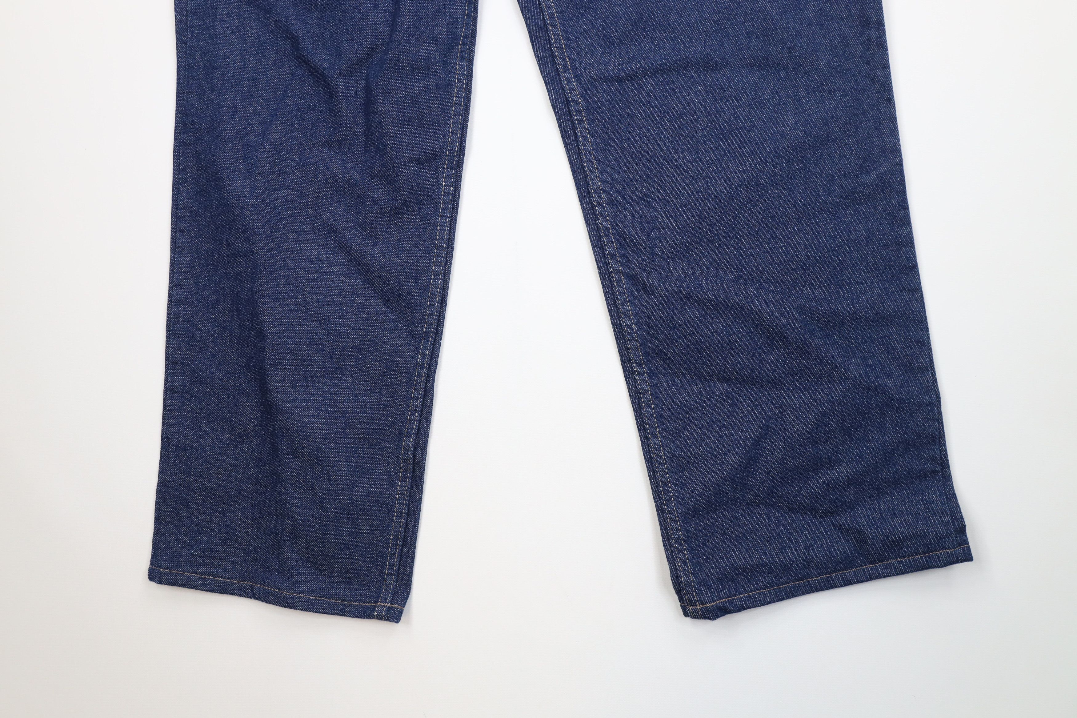 Vintage Bulwark FR Fire Flame Resistant Wide Leg Denim Jeans Size US 38 / EU 54 - 4 Thumbnail