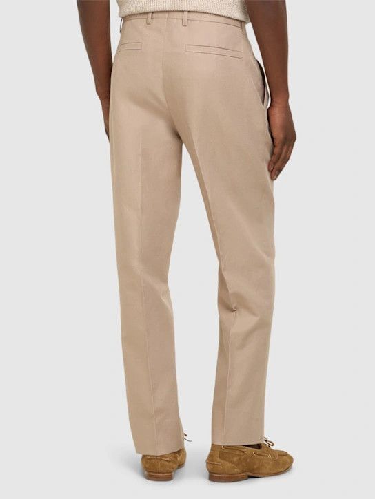 Z Zegna o1lsvrm0525 Cotton & Linen Pants in Piedicavallo Size US 38 / EU 54 - 4 Thumbnail