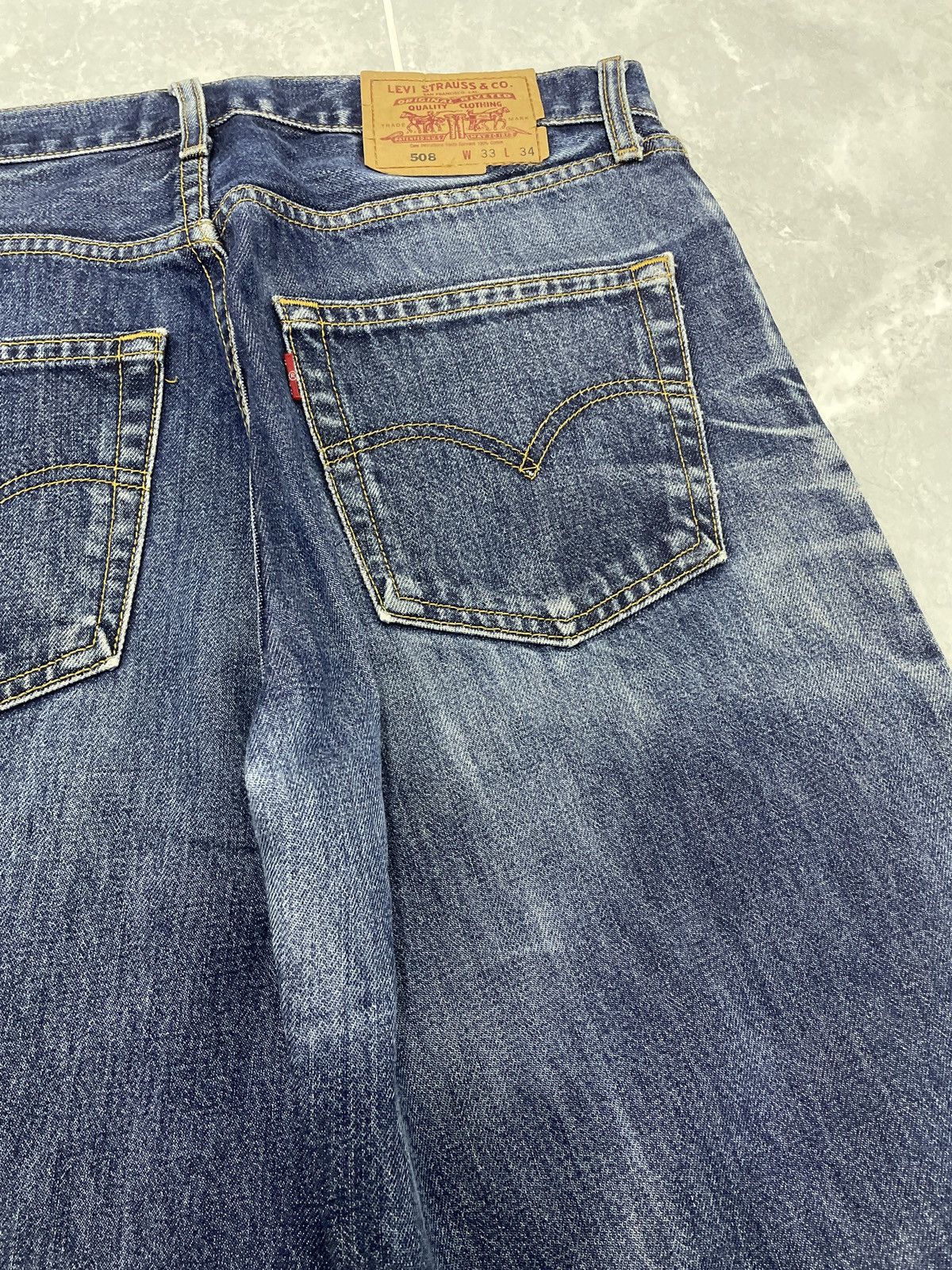 Levi's × Vintage VINTAGE Y2K LEVIS 508 MADE IN JAPAN DENIM PANT Size US 33 - 17 Thumbnail