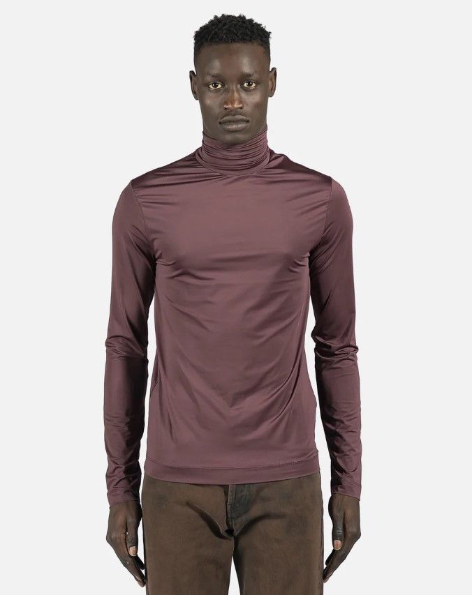 Dries Van Noten DRIES VAN NOTEN stretch turtleneck. Size M Size M / US 6-8 / IT 42-44 - 8 Thumbnail