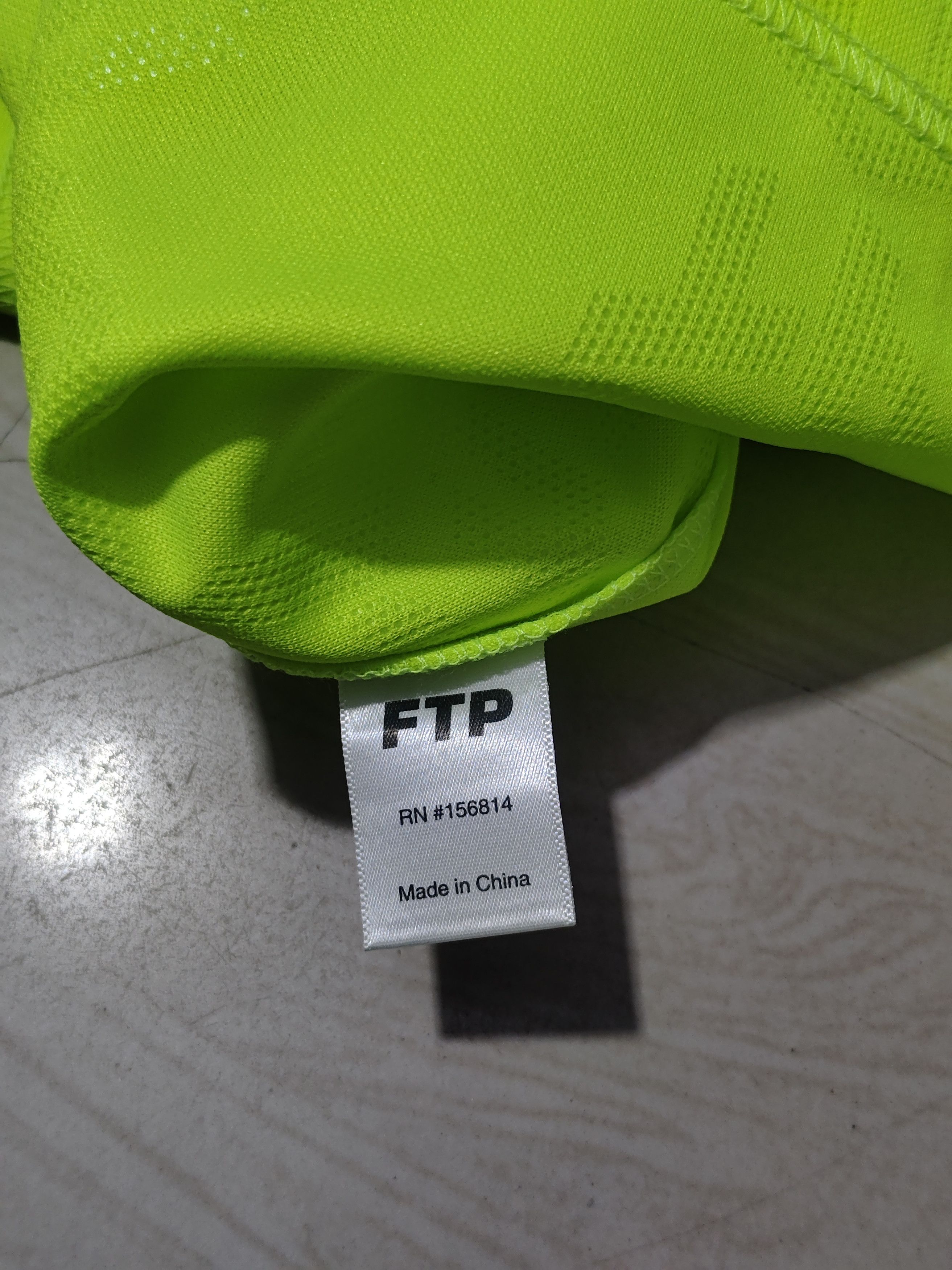 Fuck The Population FTP Fuck The Population Neon Green Soccer Jersey Shirt Size US M / EU 48-50 / 2 - 8 Thumbnail