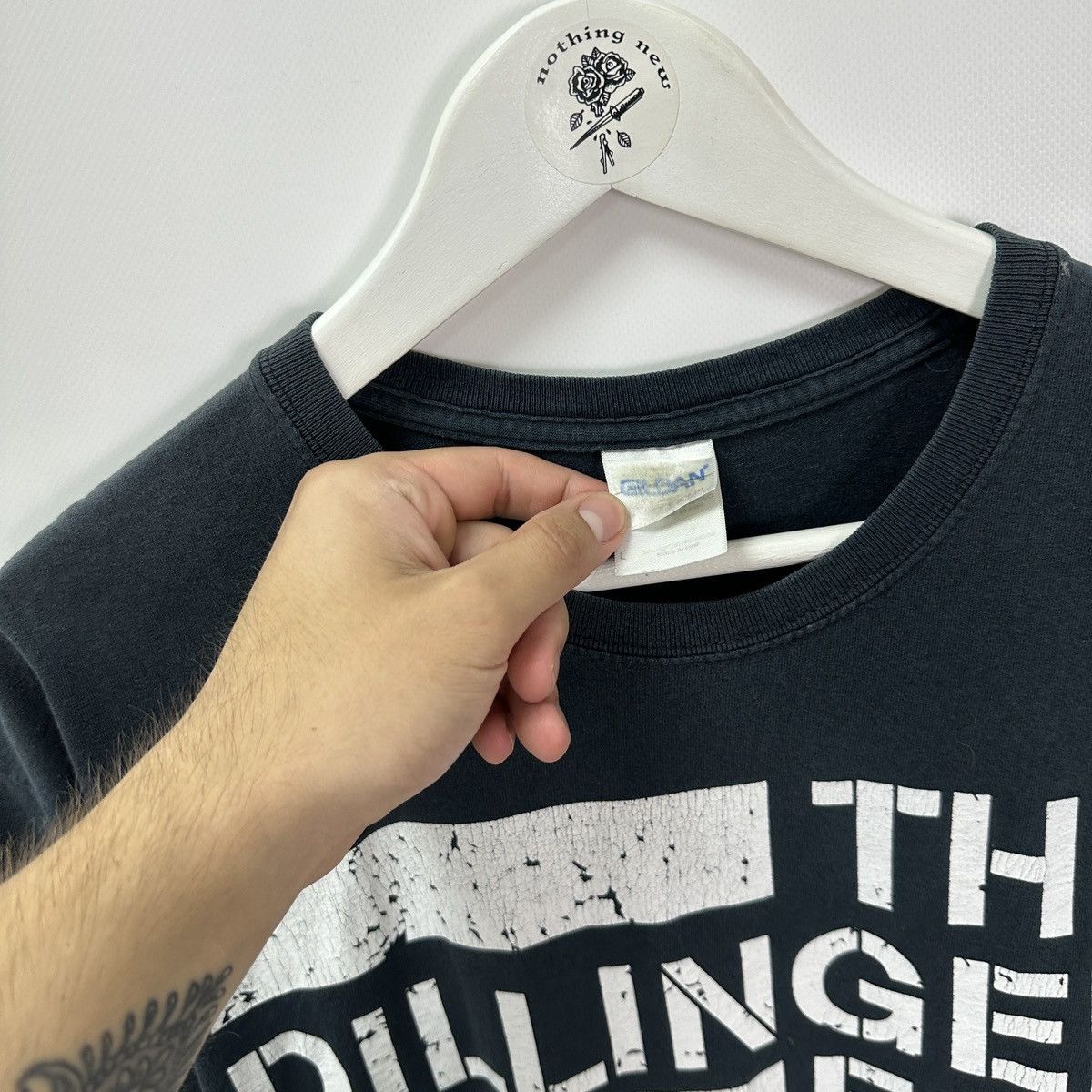 Band Tees Vintage 00s Distressed The Dillinger Escape Plan tee y2k og Size US L / EU 52-54 / 3 - 5 Thumbnail