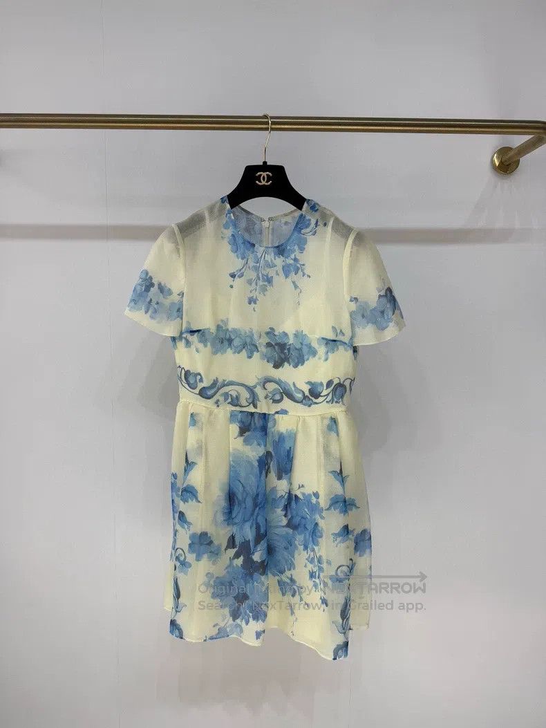 Valentino Valentino Main thread silk print dress Size S / US 4 / IT 40 - 1 Thumbnail