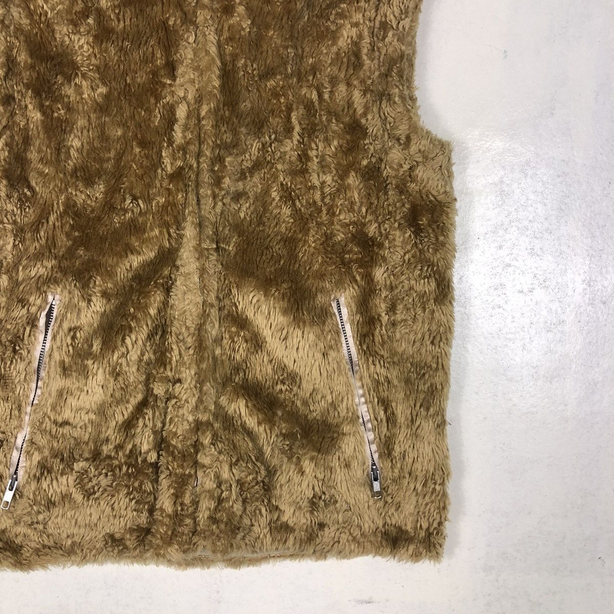 Japanese Brand 📌MINK FUR TANK TOP VEST BIKER JACKET JOURNAL STANDARD Size US M / EU 48-50 / 2 - 7 Thumbnail