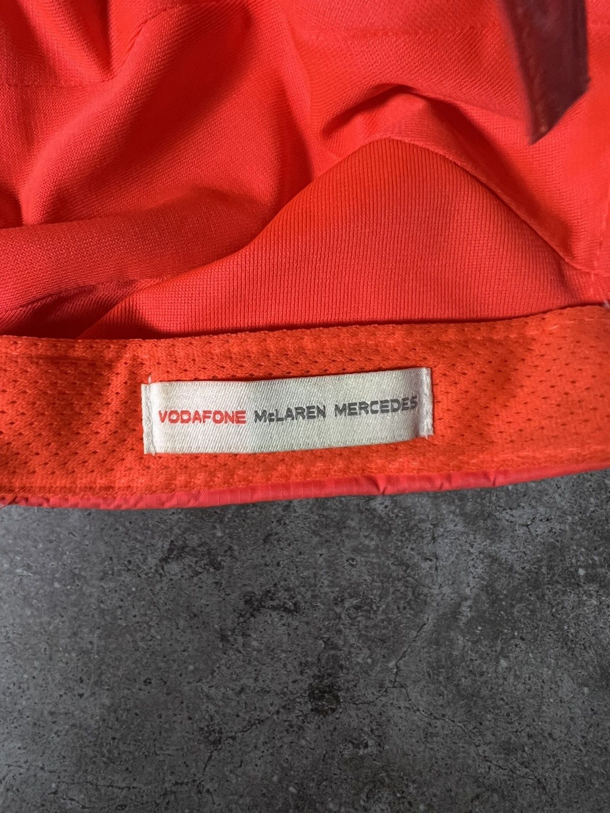 Formula 1 Mercedes McLaren Vodafone Nylon Racing Hat Size ONE SIZE - 7 Thumbnail