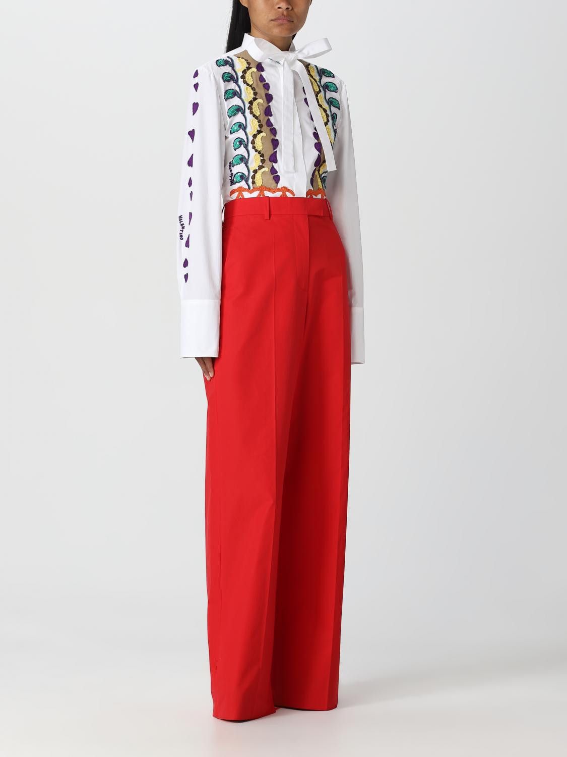 Valentino o1y0326 Patterned Shirt in Multicolor Size XS / US 0-2 / IT 36-38 - 2 Thumbnail