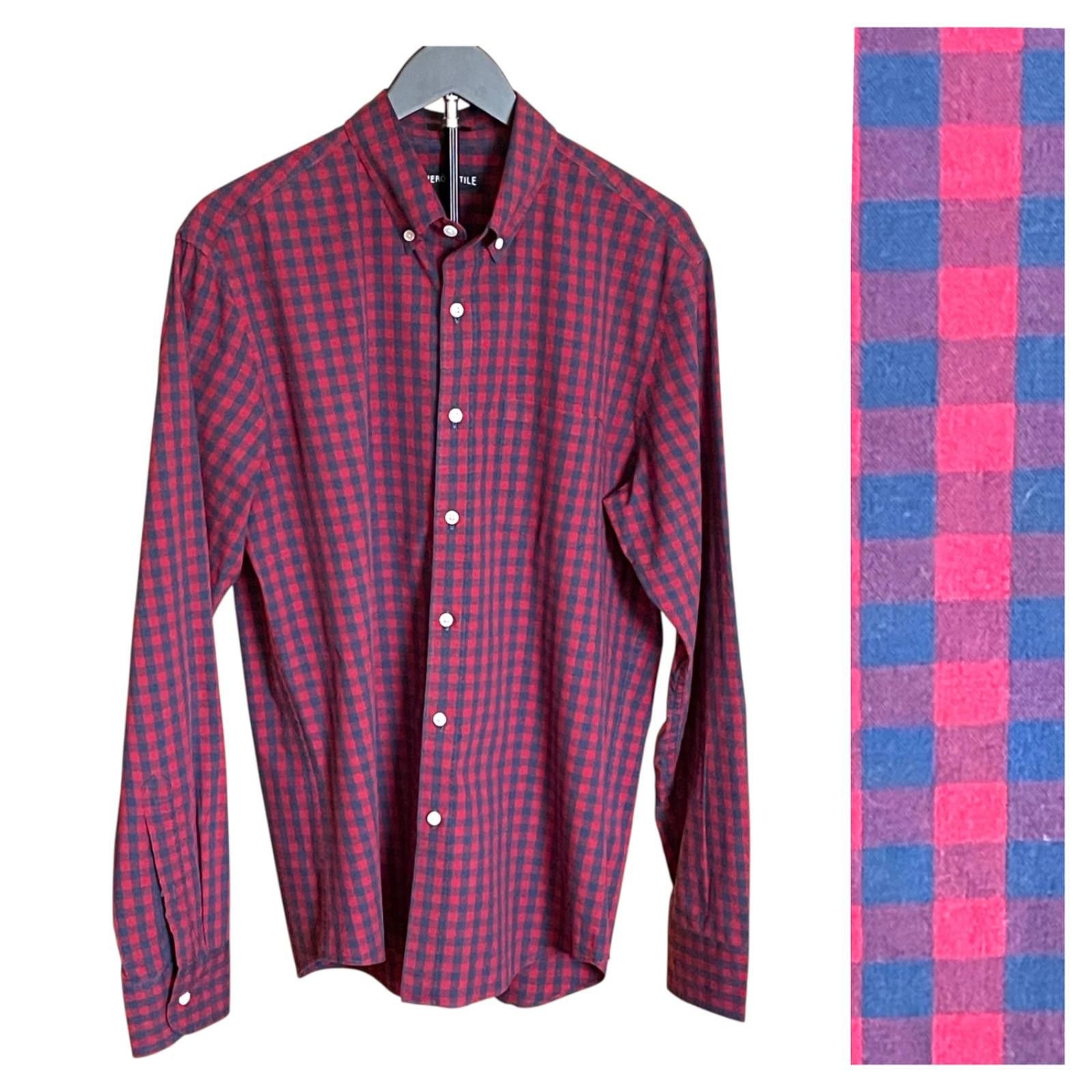 J.Crew J Crew Men's MEDIUM Mercantile Flex Shirt Slim Fit CLEAN! Size US M / EU 48-50 / 2 - 1 Thumbnail