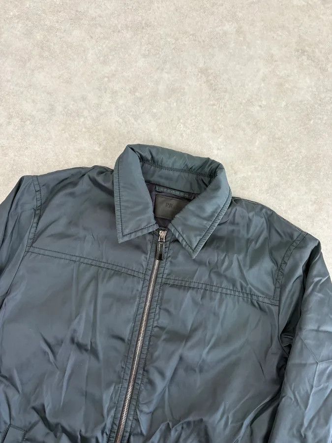 Prada AW2011 Prada Dark Green Nylon Light Jacket Size US M / EU 48-50 / 2 - 4 Thumbnail