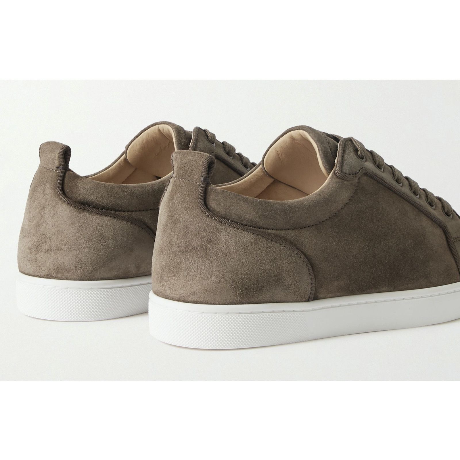 Christian Louboutin Christian Louboutin Mens Louis Junior Flat Silex Brown Size US 12 / EU 45 - 10 Thumbnail