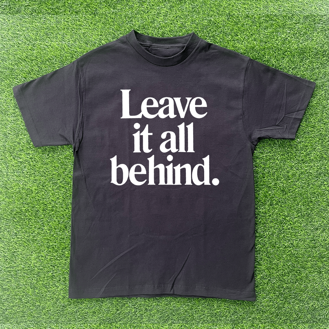 Vintage LEAVE IT ALL BEHIND TSHIRT Size US S / EU 44-46 / 1 - 1 Preview