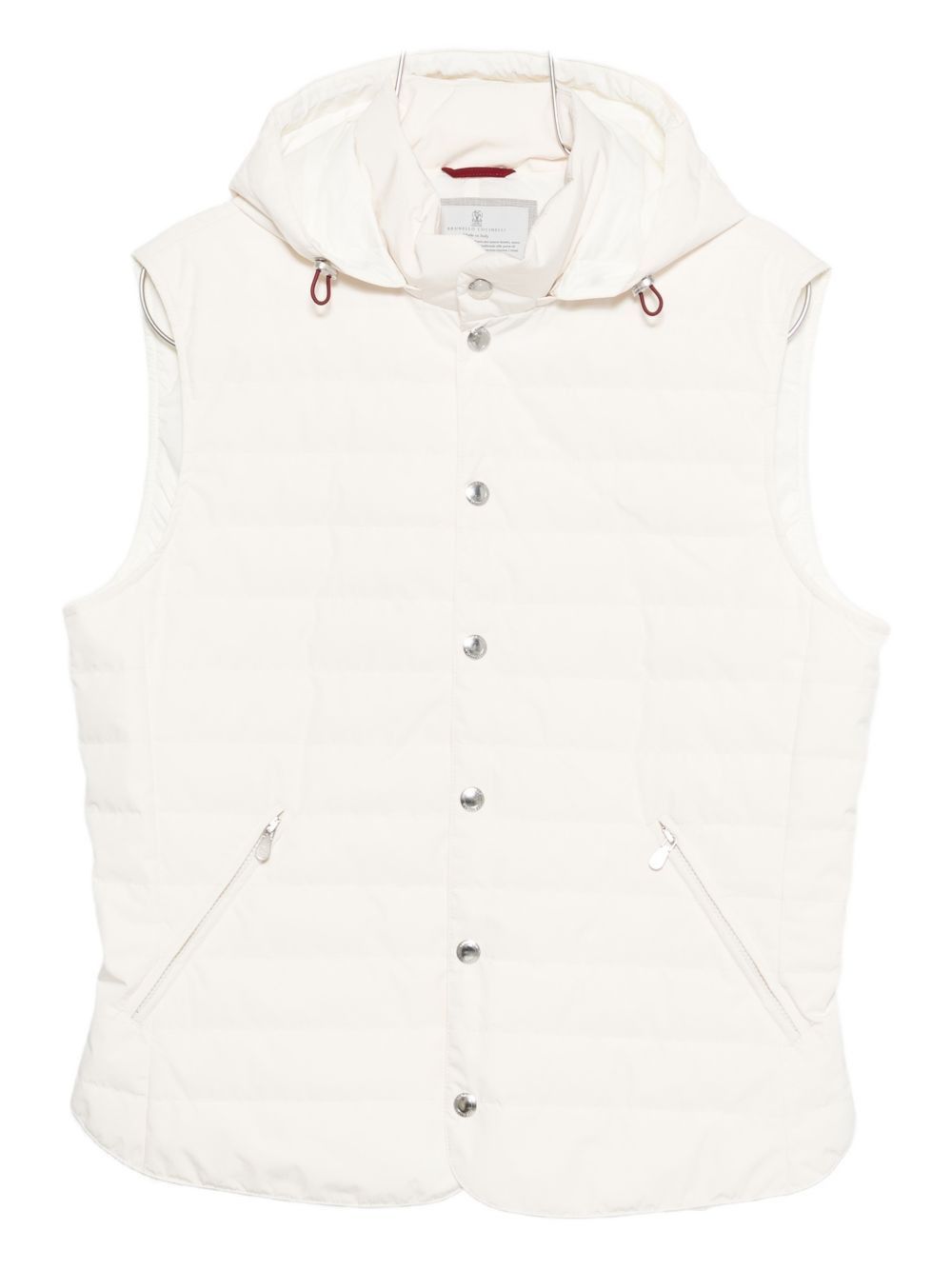 Brunello Cucinelli HOODED DOWN VEST Size US XL / EU 56 / 4 - 1 Thumbnail