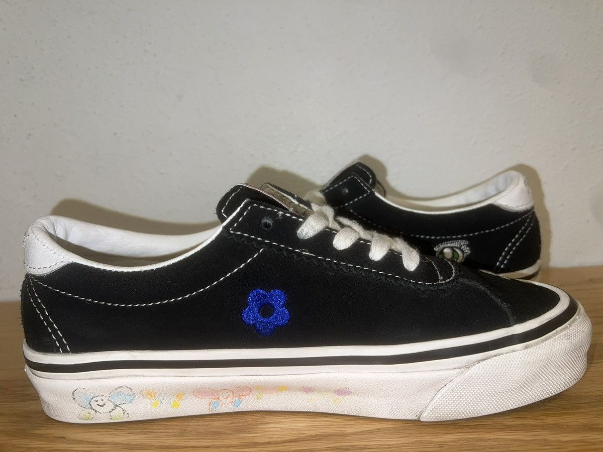 Sandy Liang Vans Sandy Liang Floral Embroidered Low Top Sneakers Shoes Size US 6.5 / IT 36.5 - 4 Thumbnail
