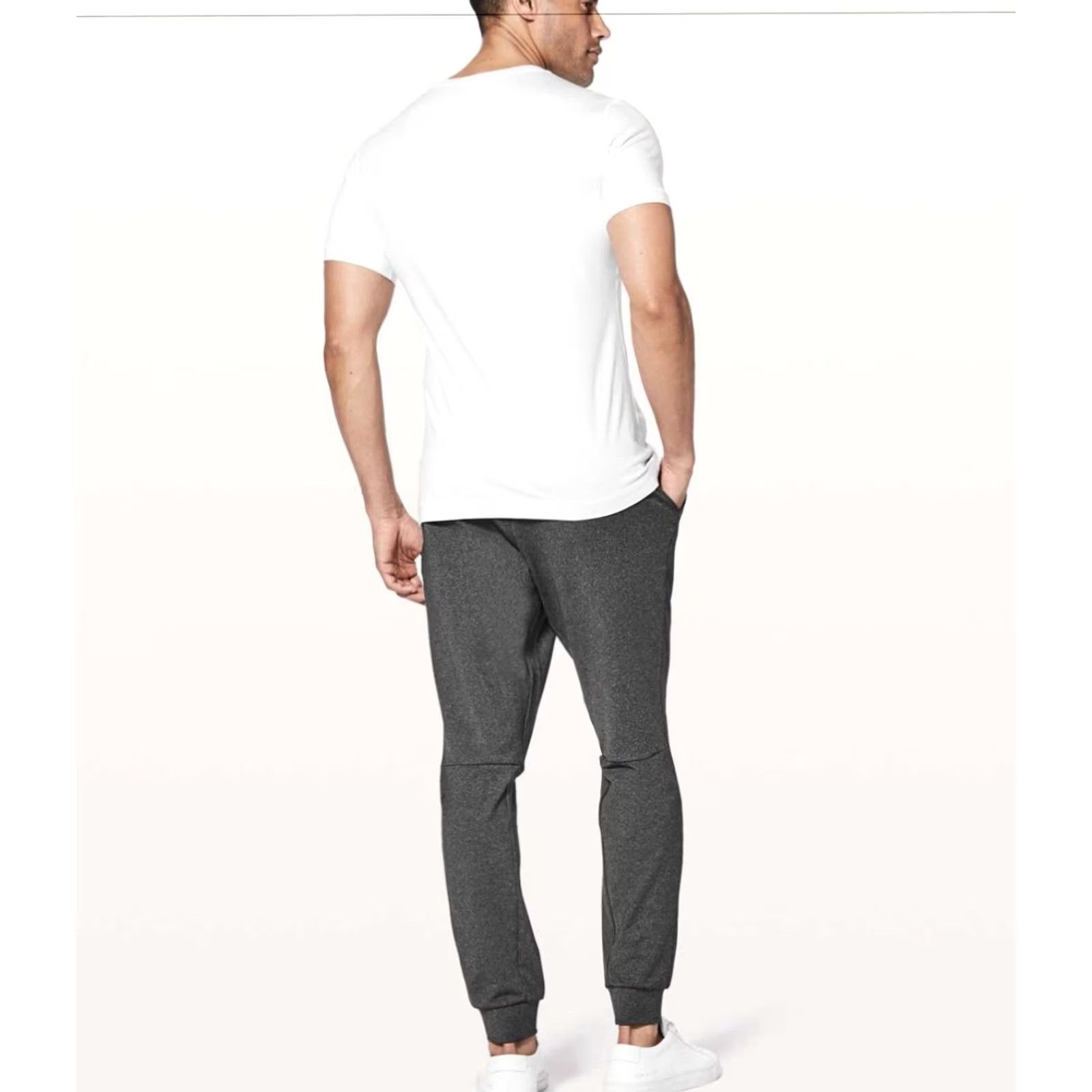 Lululemon Lululemon Intent Jogger Men XS Heathered Gray Luon 30 In Inseam Athletic Pants Casual Activewear Shoes? Size US 27 - 3 Thumbnail