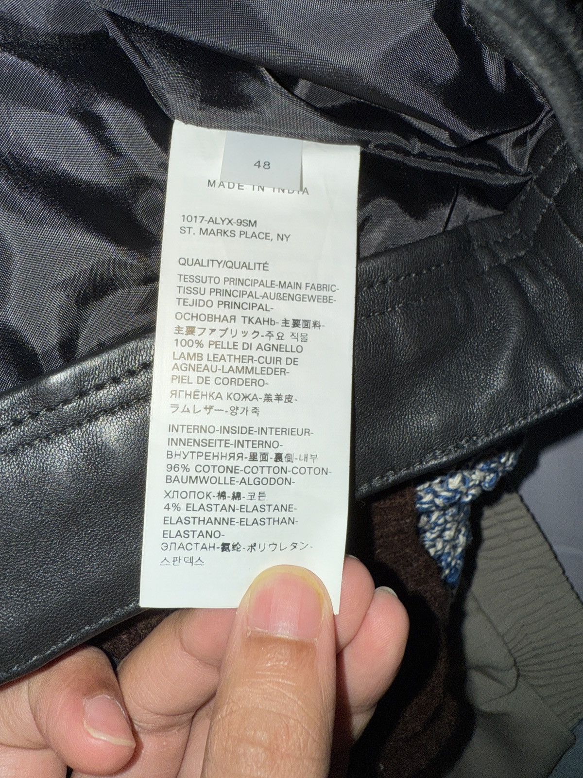 1017 ALYX 9SM Black Leather 6 Pocket Trousers Size US 32 / EU 48 - 5 Thumbnail