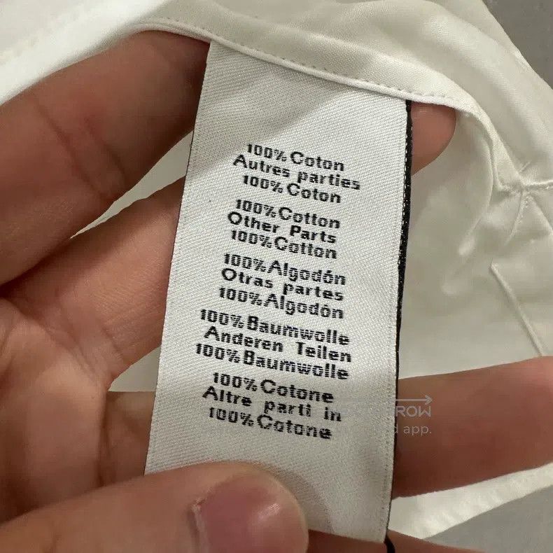 Hermes Hermes pure cotton short sleeve shirt Size US S / EU 44-46 / 1 - 4 Thumbnail