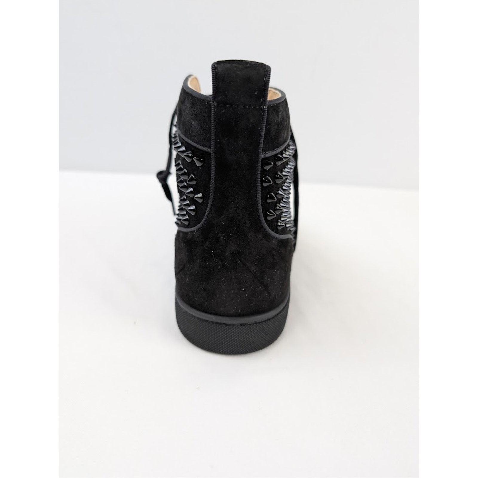 Christian Louboutin o1rshd1 Louis Orlato Flat Sneakers in Black Size US 13 / EU 46 - 17 Thumbnail